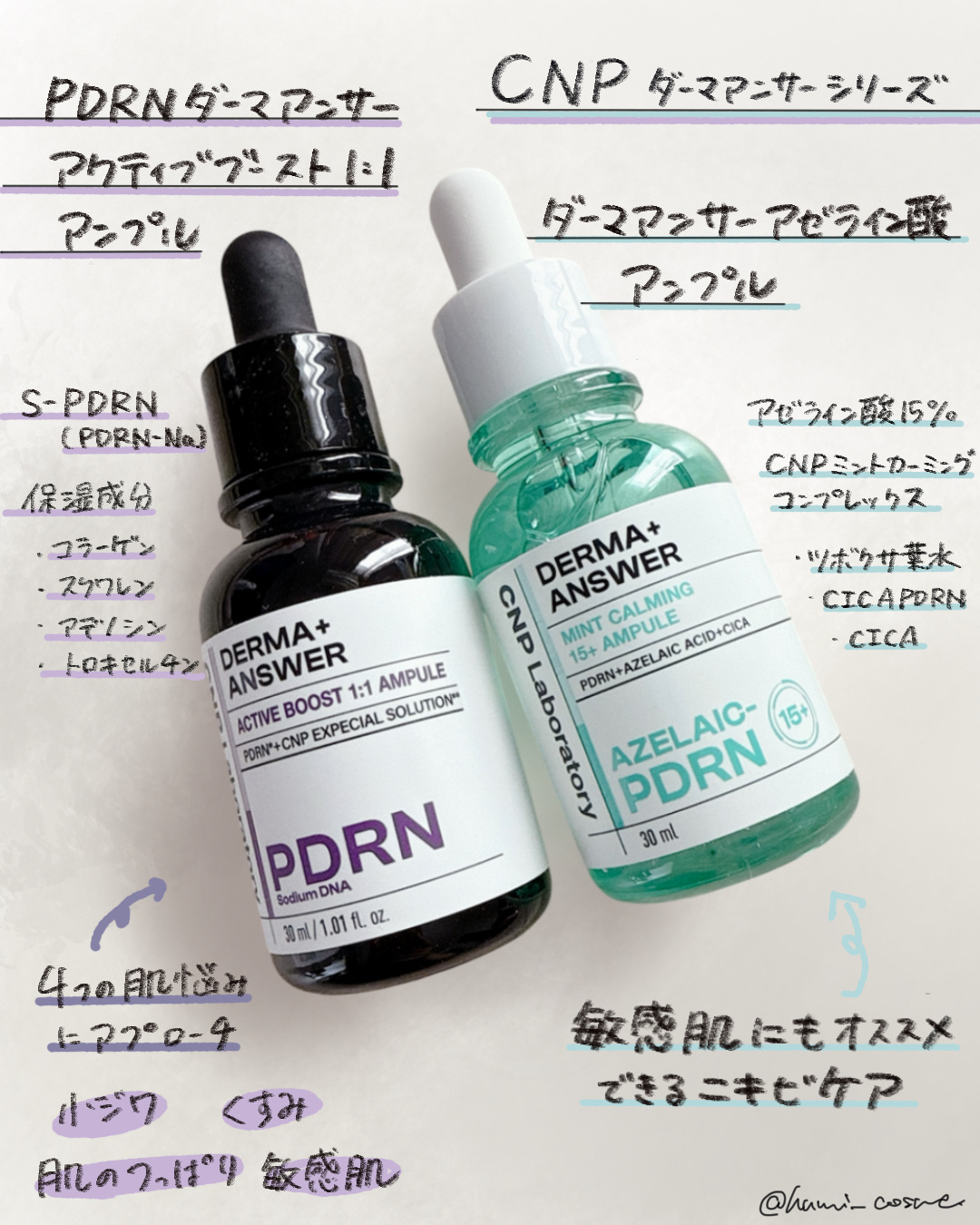 ダーマアンサー PDRN アクティブブースト1:1アンプル/CNP Laboratory/美容液を使ったクチコミ（1枚目）