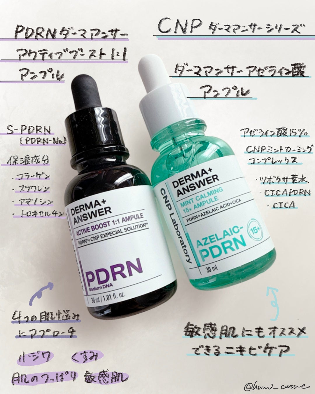 ダーマアンサー PDRN アクティブブースト1:1アンプル/CNP Laboratory/美容液を使ったクチコミ(1枚目)