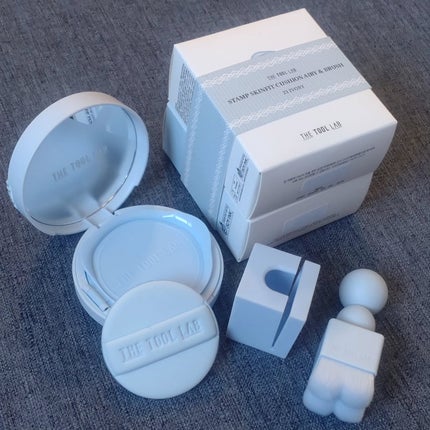 スタンプスキンフィットクッションエアリー/THE TOOL LAB/クッションファンデーションを使ったクチコミ(10枚目)