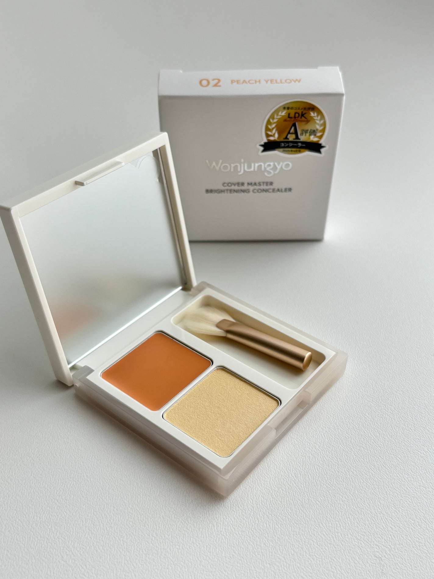 ウォンジョンヨ カバーマスター ブライトニングコンシーラー/Wonjungyo/パレットコンシーラーを使ったクチコミ(1枚目)