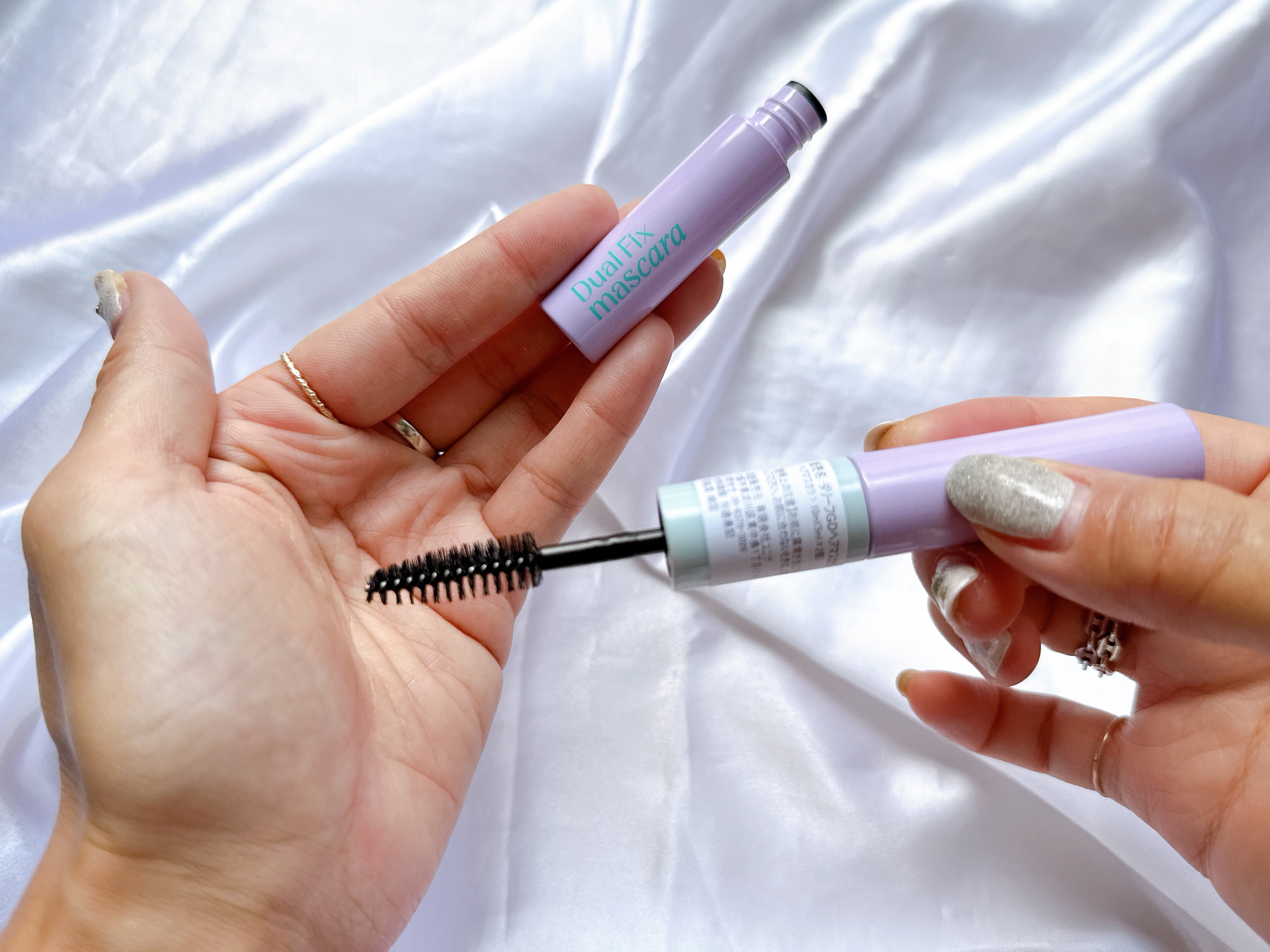 GLAM デュアルポイントヘアマスカラ/Daleaf/その他スタイリングを使ったクチコミ（2枚目）