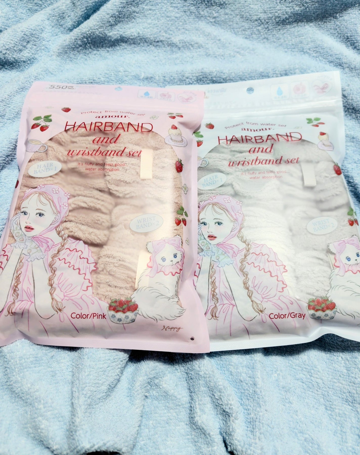 ライ麦 on LIPS 「【使った商品】NAPPYコラボamourヘア&アームバンド【商..」(1枚目)