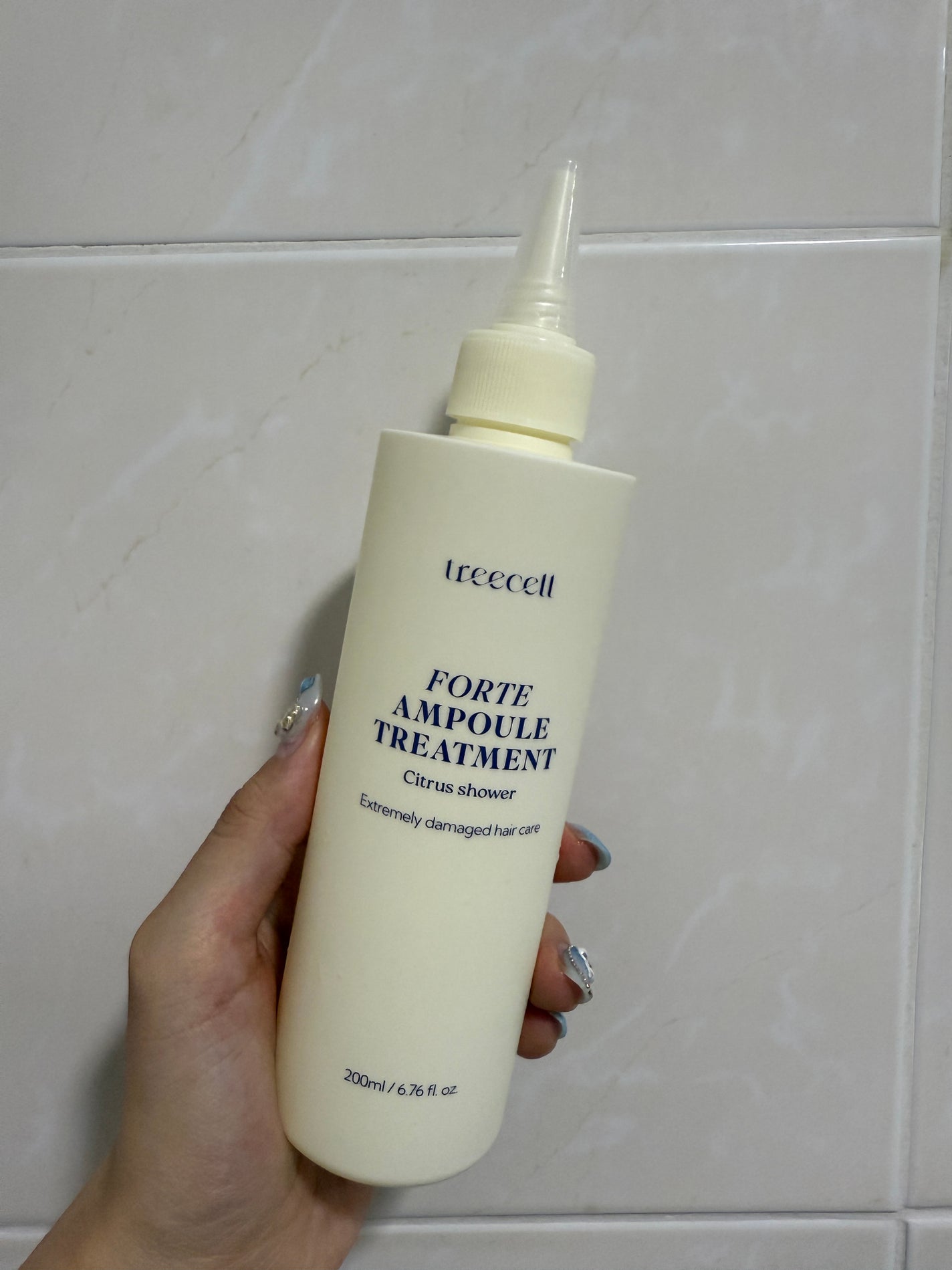 フォルテ アンプル トリートメント/treecell/洗い流すヘアトリートメントを使ったクチコミ(3枚目)