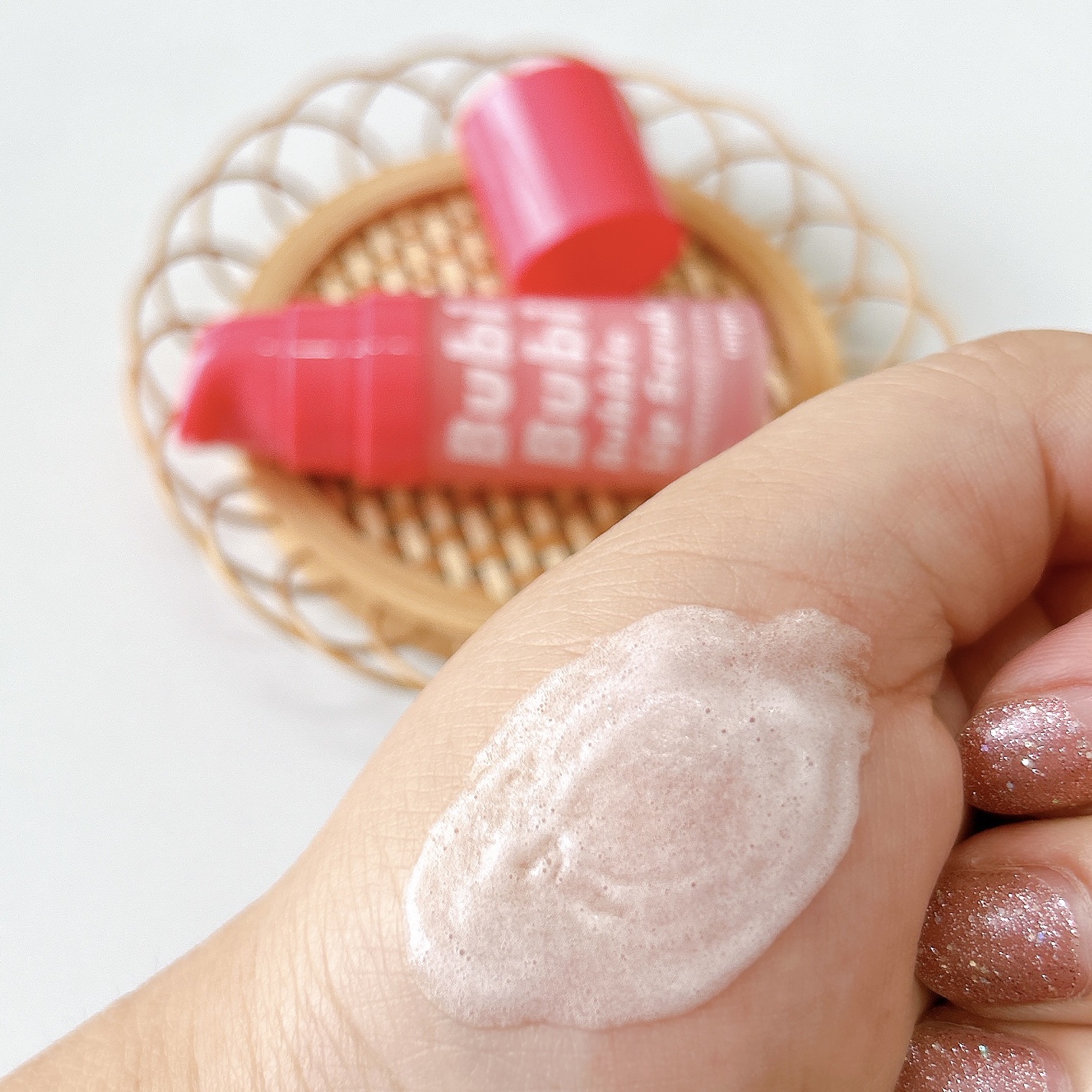 ブビブビ バブルリップスクラブ/unpa/リップスクラブを使ったクチコミ（3枚目）