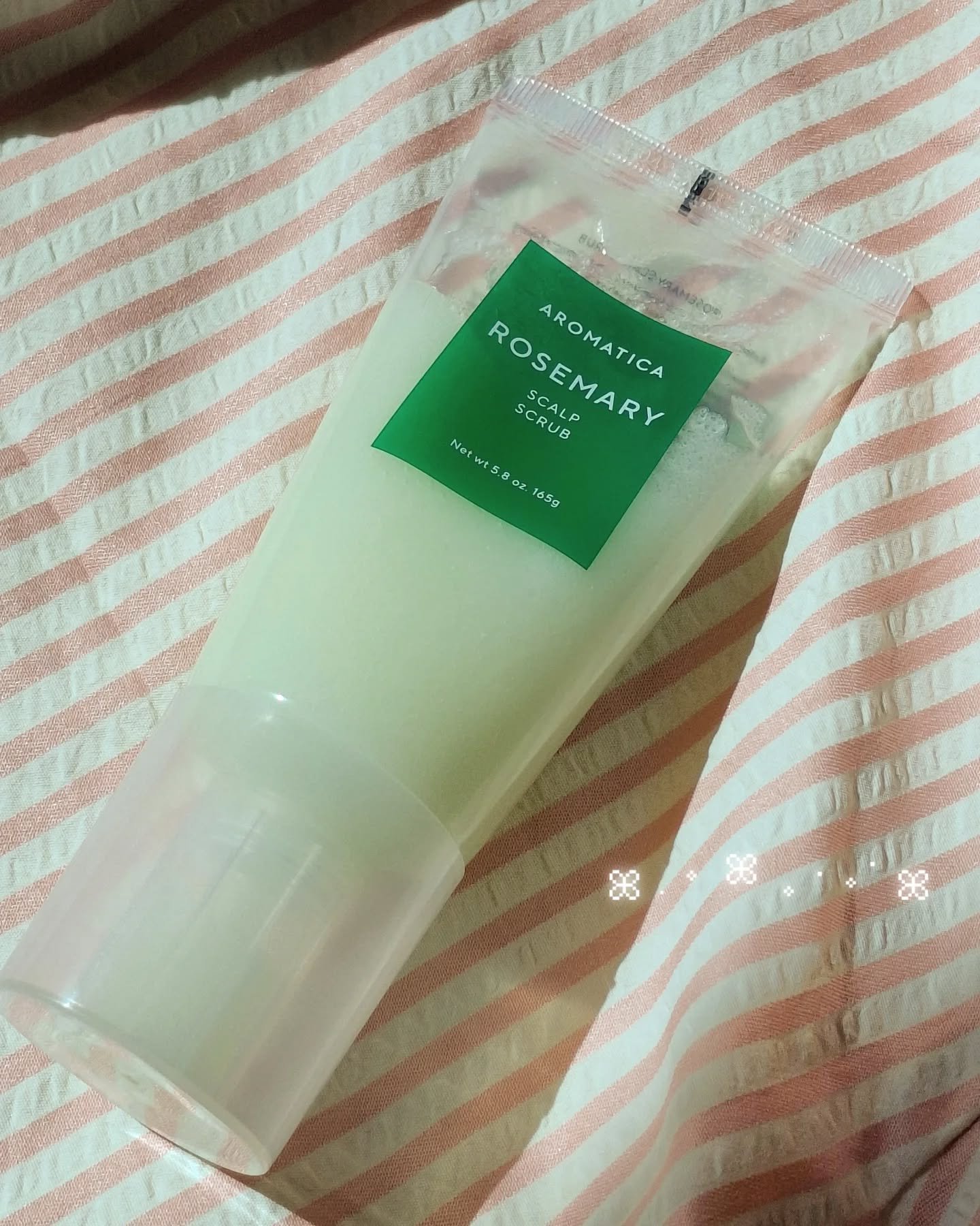 ローズマリー スカルプ スクラブ/AROMATICA/ヘッドスクラブを使ったクチコミ（3枚目）