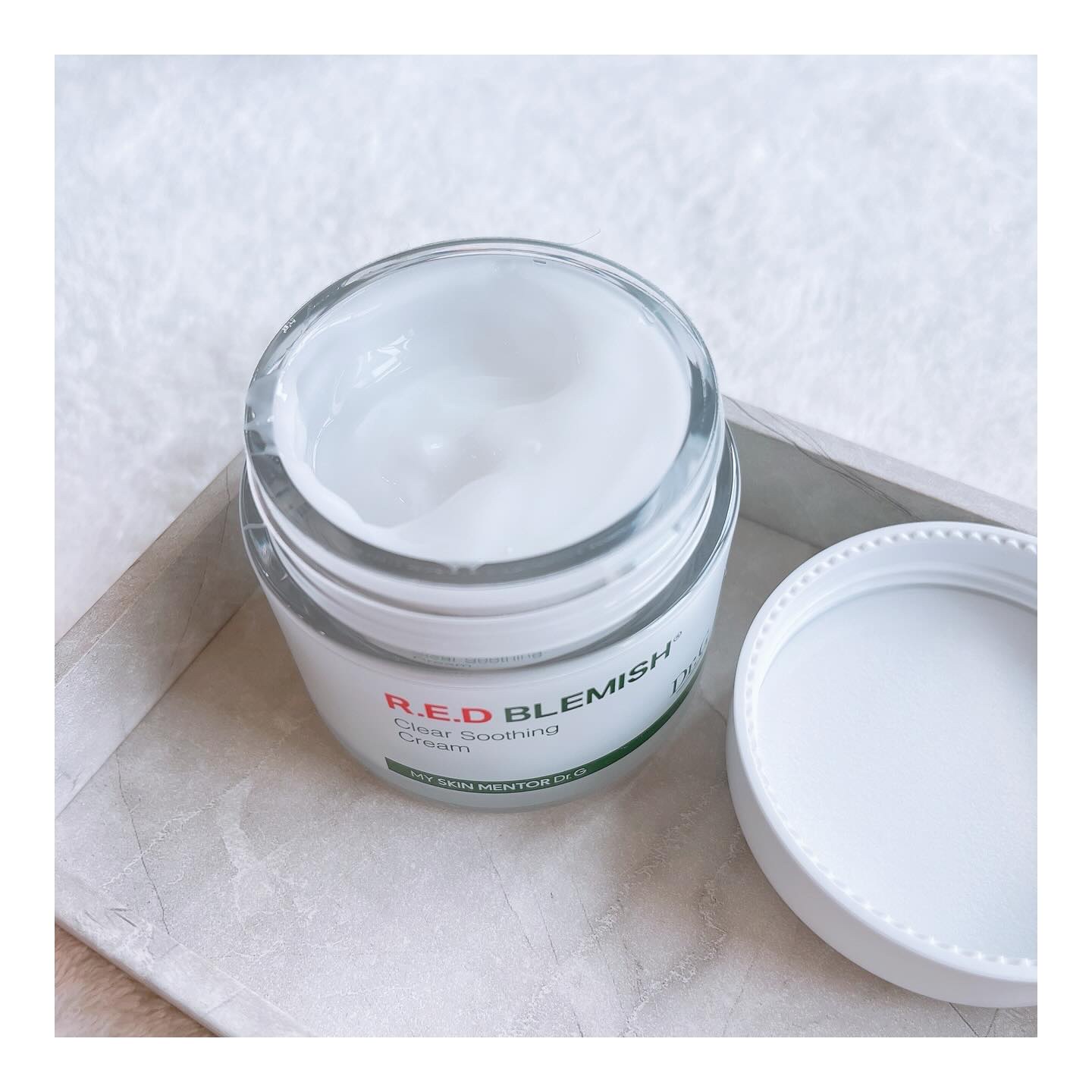 レッドブレミッシュ クリアスージングクリーム/Dr.G/フェイスクリームを使ったクチコミ（2枚目）