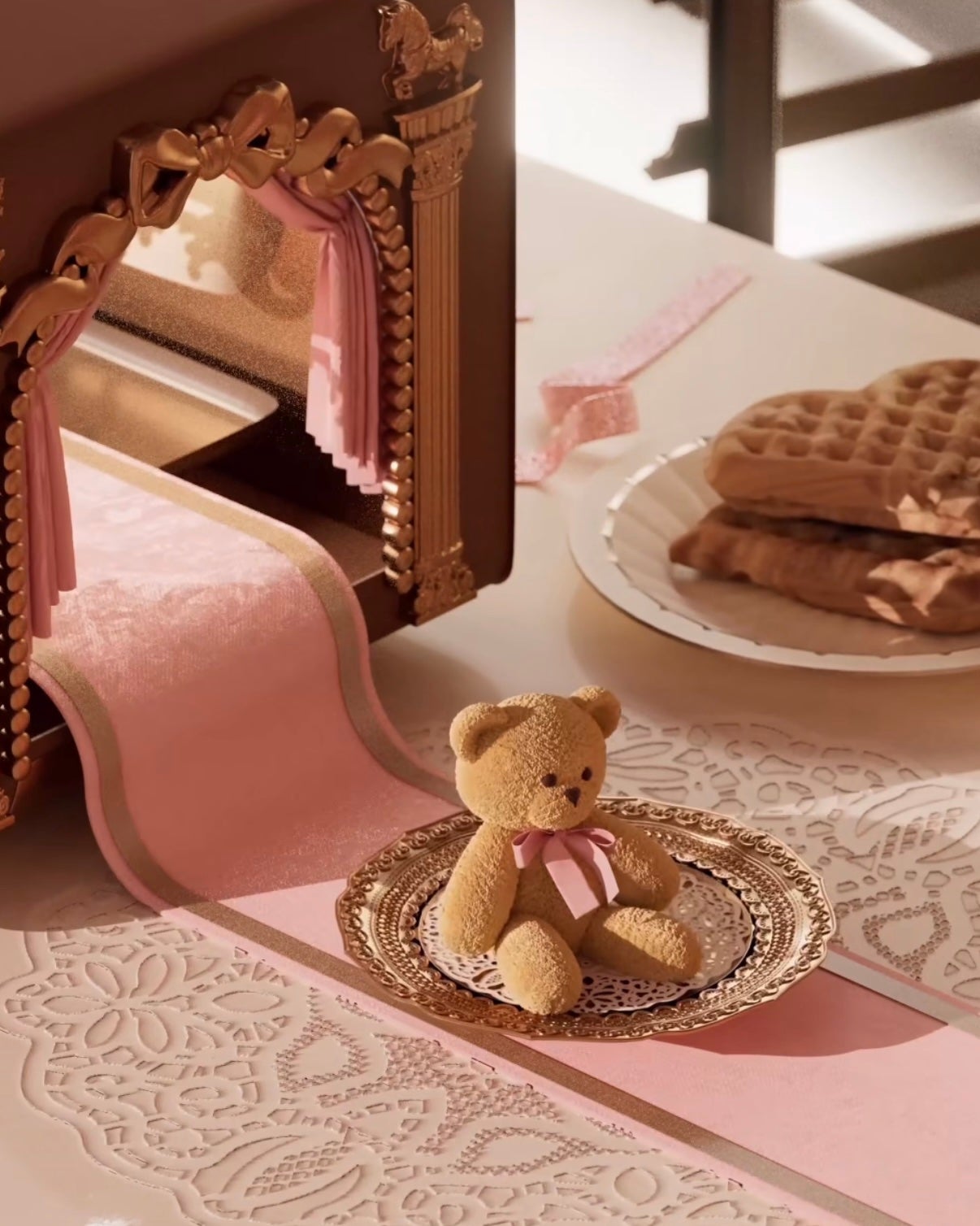 ストロベリーキューピッドコレクション ケーキリップクリーム/FlowerKnows/口紅を使ったクチコミ(7枚目)