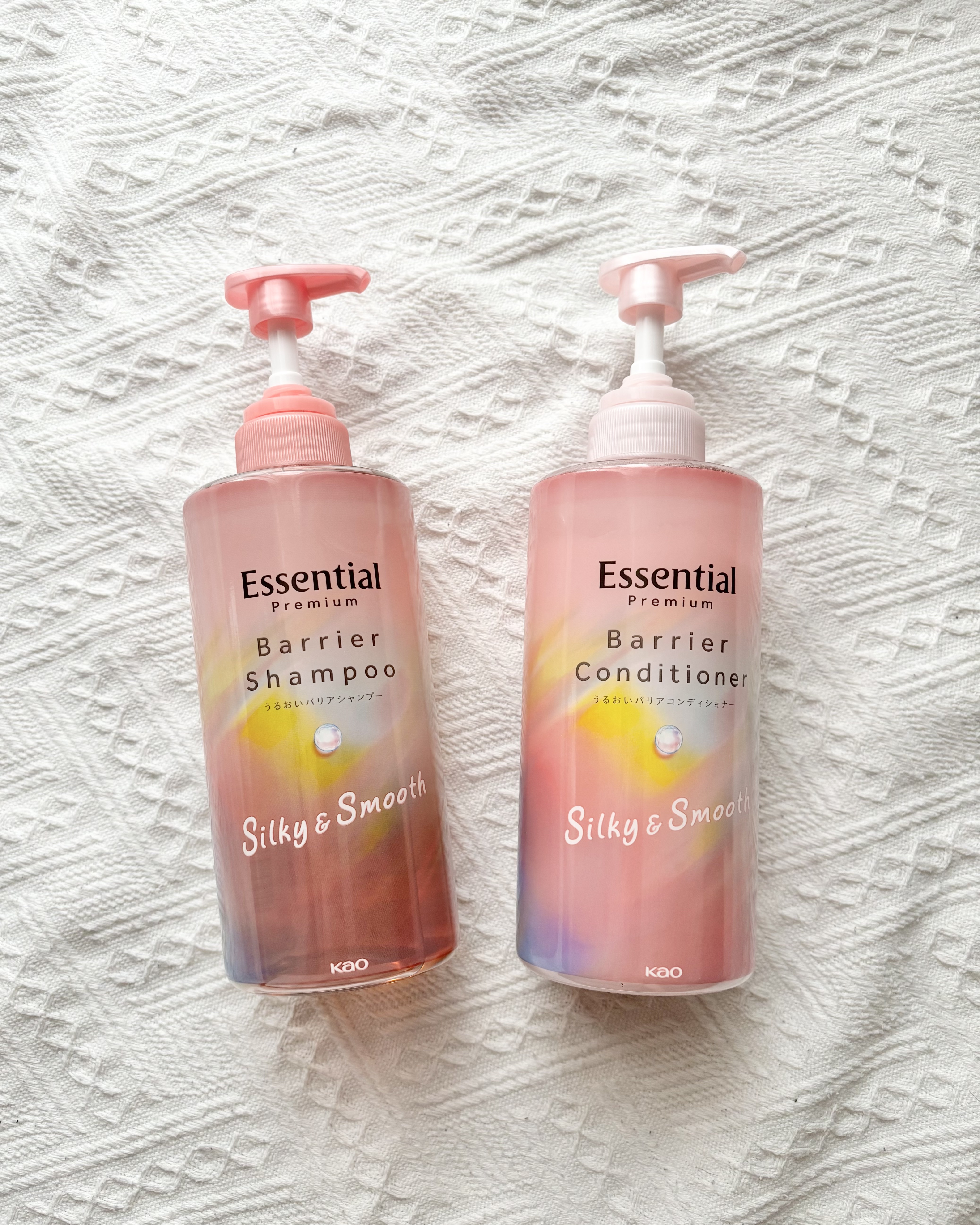 エッセンシャルプレミアム バリアシャンプー・コンディショナー シルキー＆スムース/エッセンシャル/市販シャンプーを使ったクチコミ（1枚目）