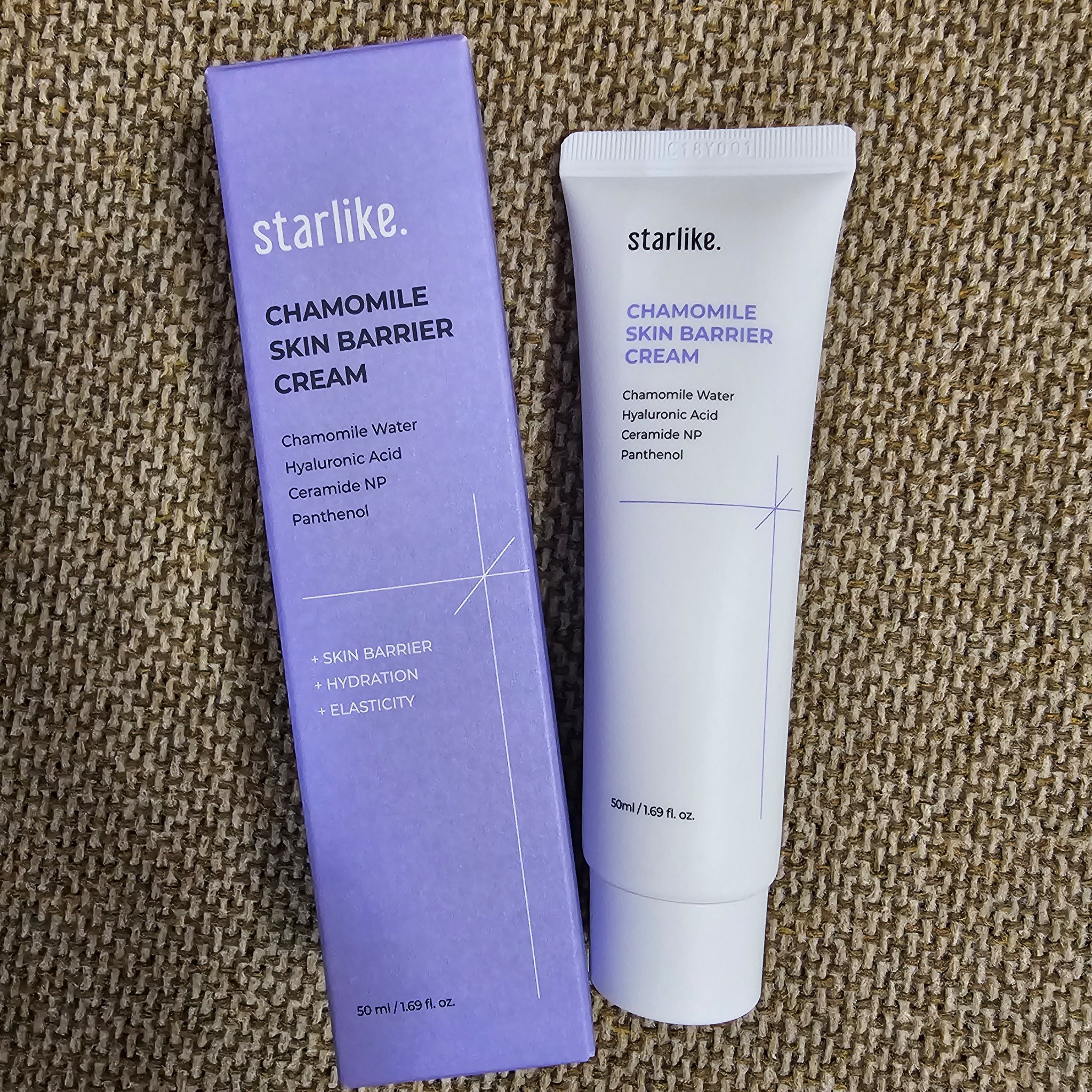 カモミールスキンバリアクリーム/STARLIKE/フェイスクリームを使ったクチコミ（1枚目）
