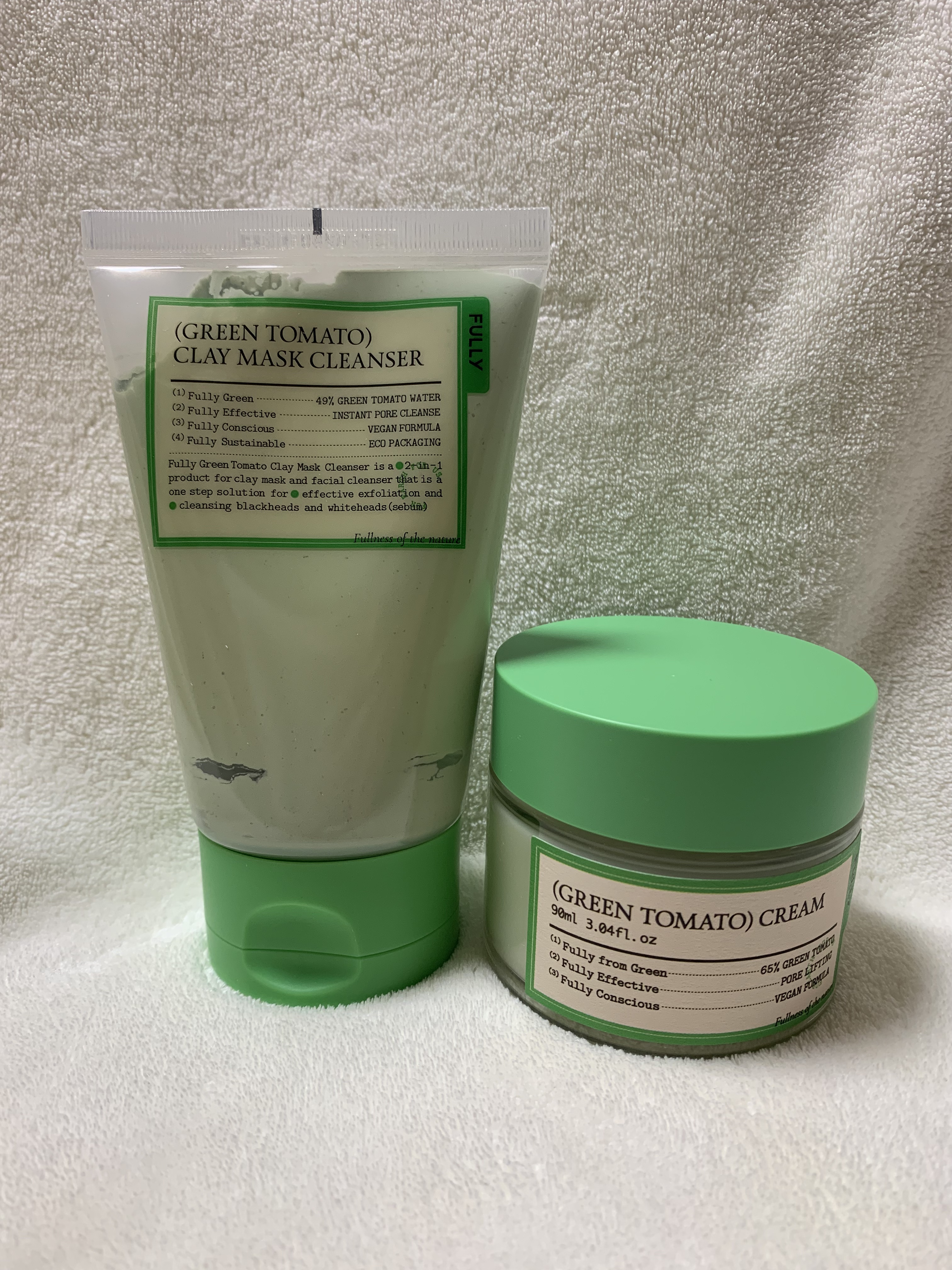 グリーントマトクリーム/FULLY/フェイスクリームを使ったクチコミ（1枚目）