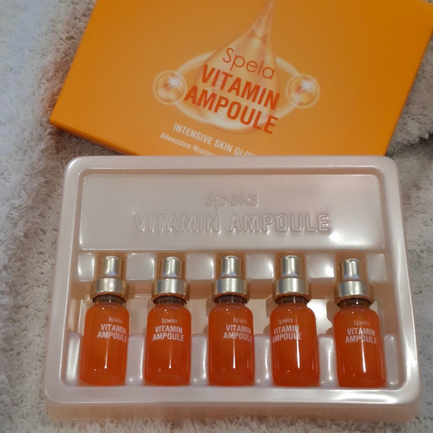 ビタミンアンプル2ml(5本入り)/Spela/美容液を使ったクチコミ(1枚目)