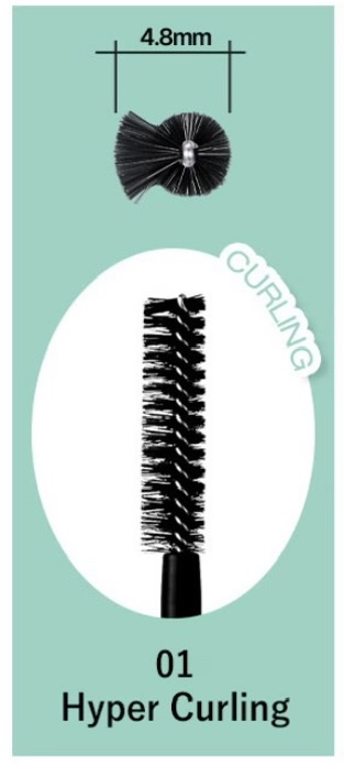 ホリカホリカ ラッシュコレクティングマスカラ 01 ハイパーカーリング/HOLIKA HOLIKA/マスカラを使ったクチコミ（2枚目）