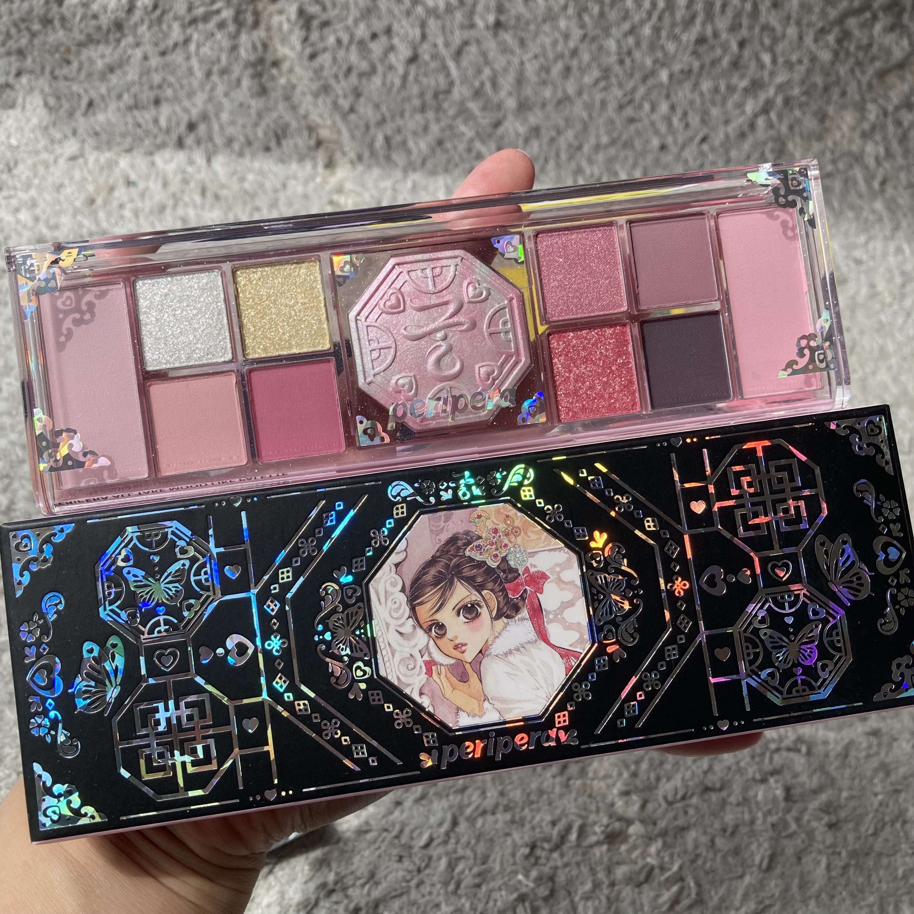 オールテイクムードライクパレット/PERIPERA/アイシャドウパレットを使ったクチコミ（2枚目）