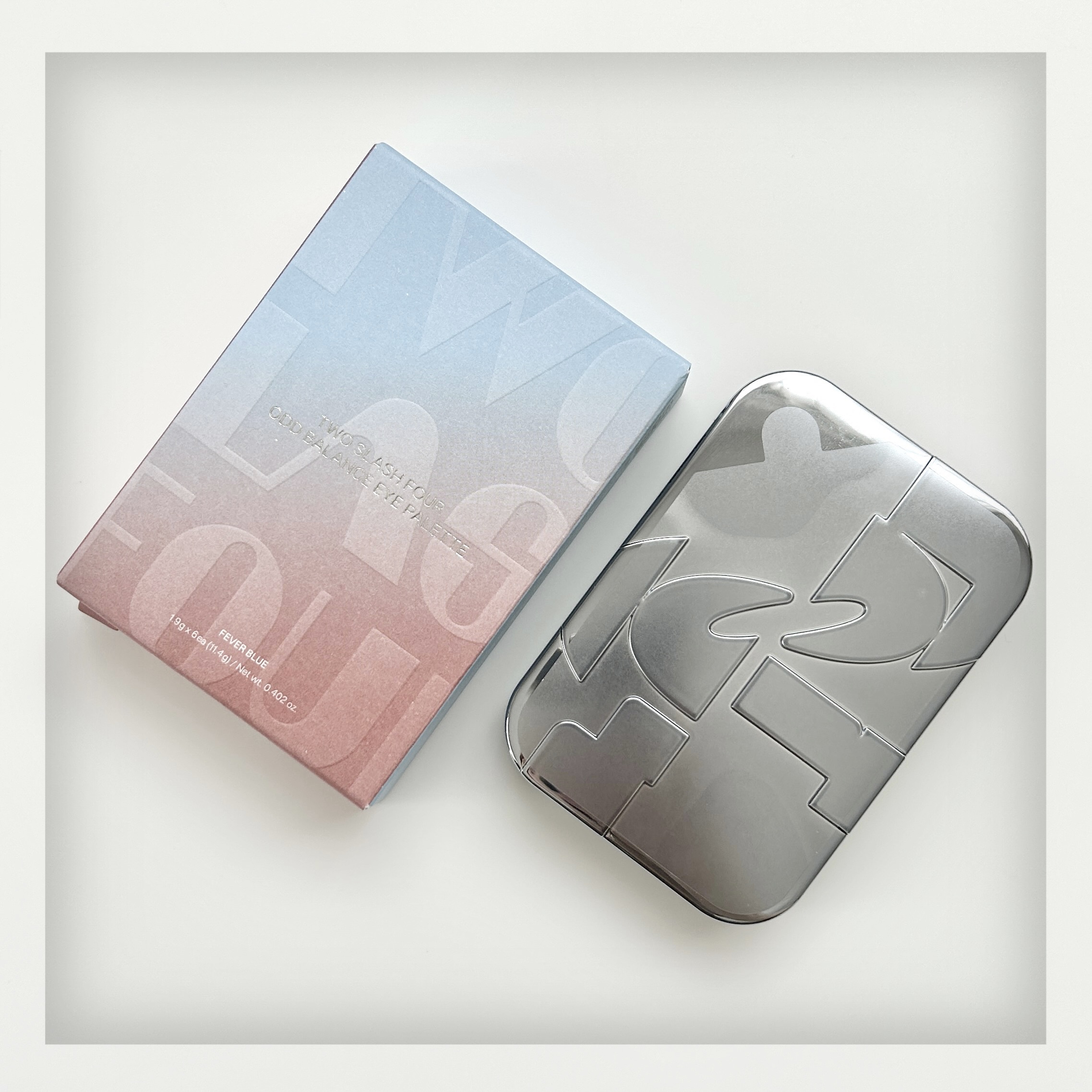 オッドバランスアイパレット/TWO SLASH FOUR/アイシャドウパレットを使ったクチコミ（1枚目）