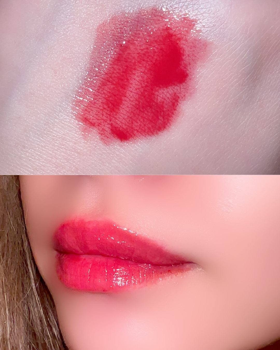 フローウェーブティント/COSNORI/リップティントを使ったクチコミ（3枚目）