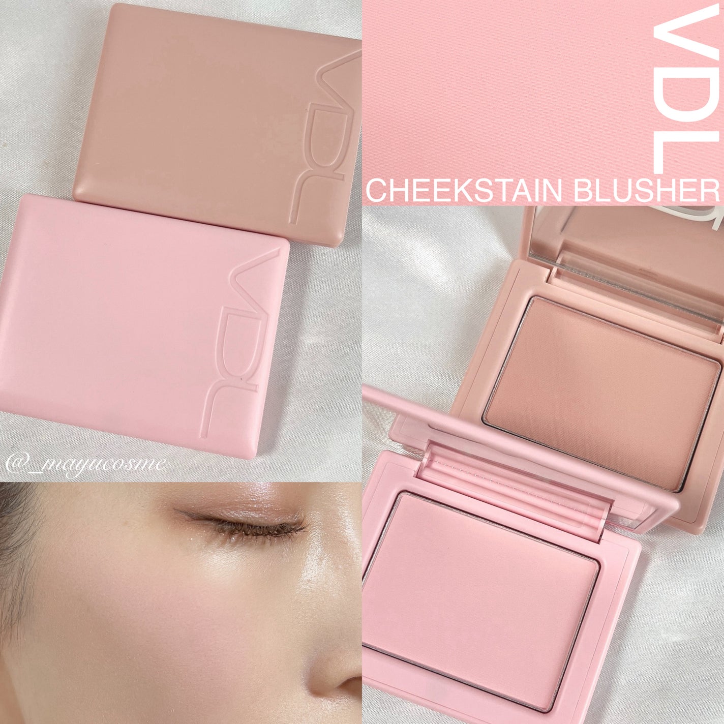 チークステイン ブラッシャー/VDL/パウダーチークを使ったクチコミ(1枚目)