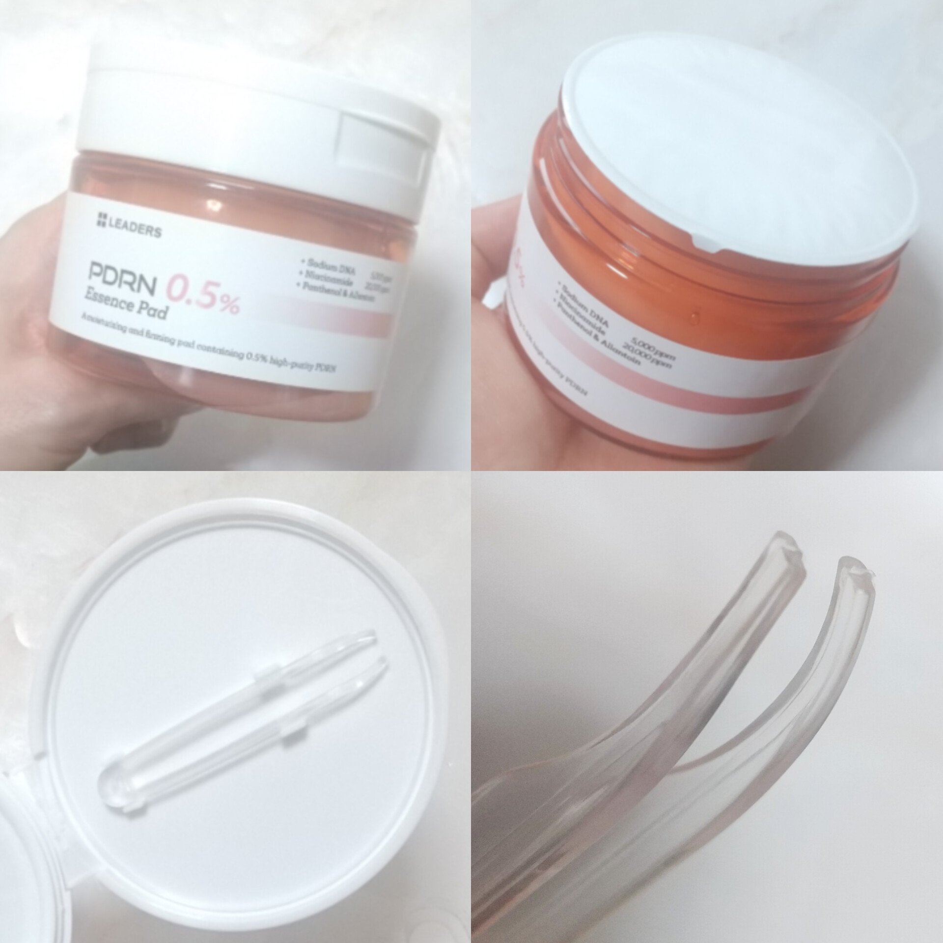 PDRN0.5%エッセンスパッド/LEADERS/トナーパッドを使ったクチコミ（2枚目）