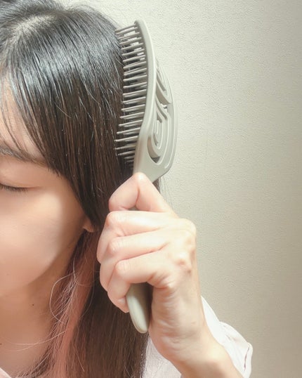 スプリングフィットブラシ/SHOBIDO/ヘアブラシを使ったクチコミ(2枚目)