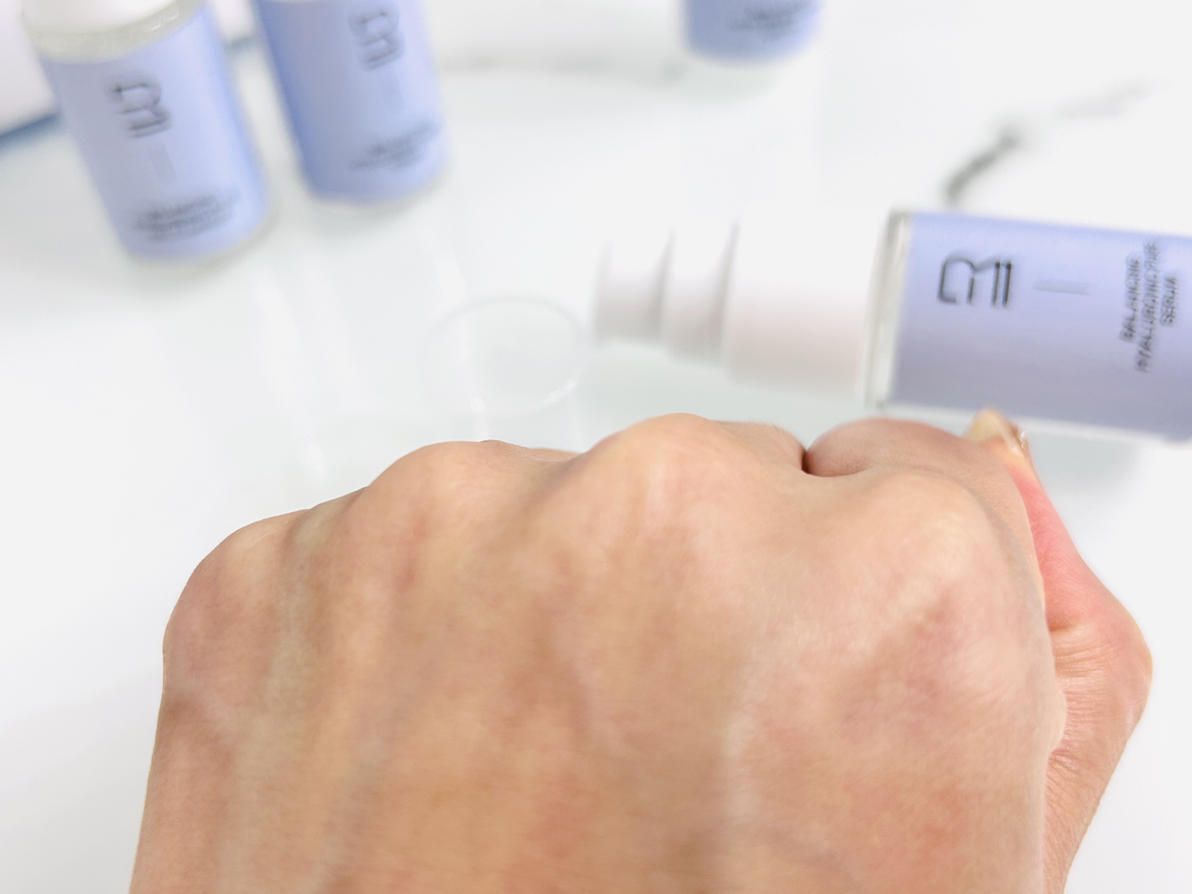 バランシング ヒアルロニック ピュア トラベルキット/Roume/トライアルキットを使ったクチコミ（3枚目）