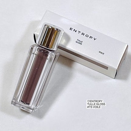 チュールグロス/ENTROPY/リップグロスを使ったクチコミ(4枚目)