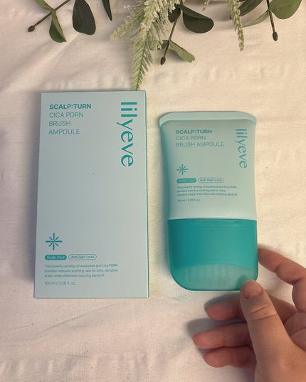 スカルプターンヘアアンプル/リリーイブ/頭皮ローションを使ったクチコミ(5枚目)