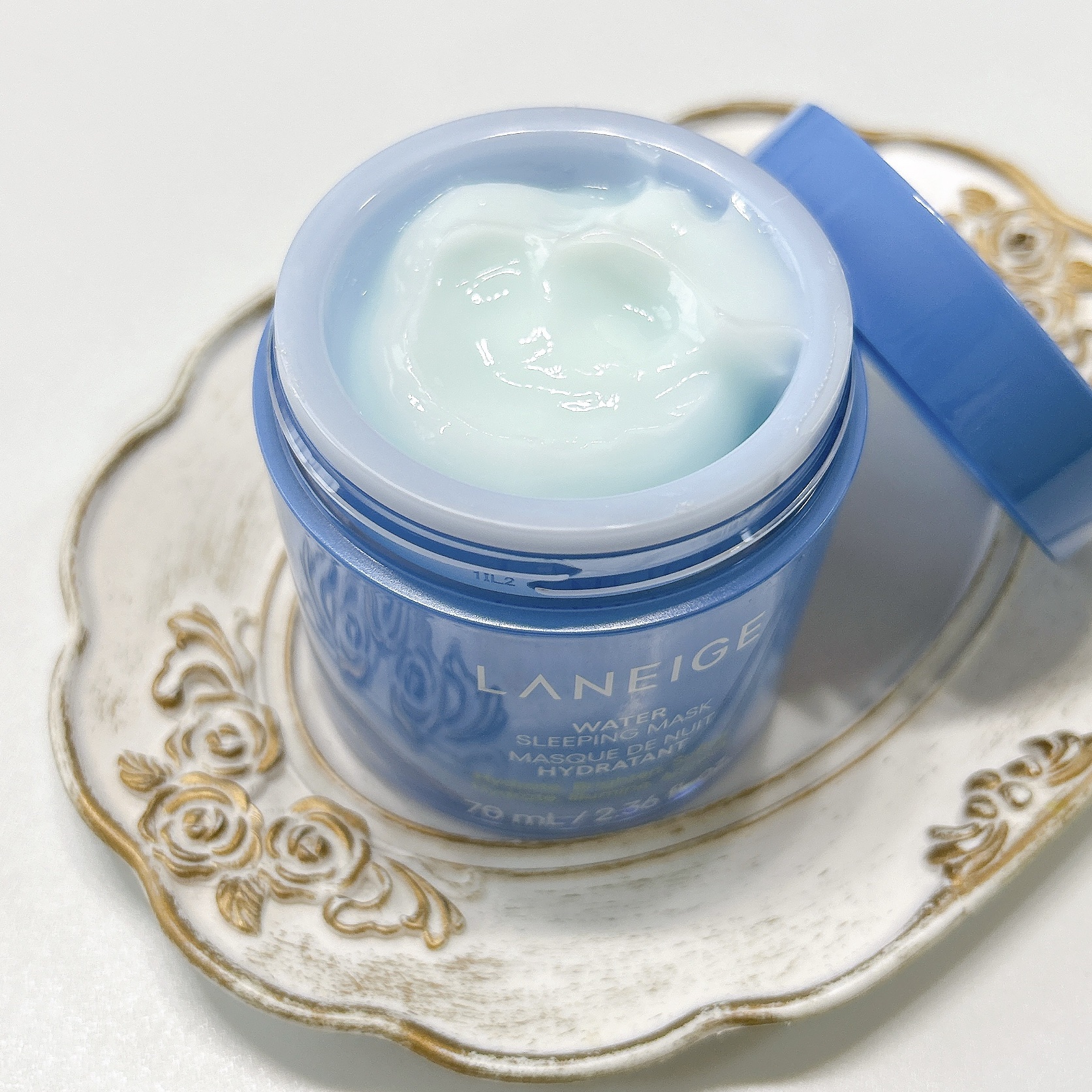 バウンシースリーピングマスク/LANEIGE/フェイスクリームを使ったクチコミ（2枚目）