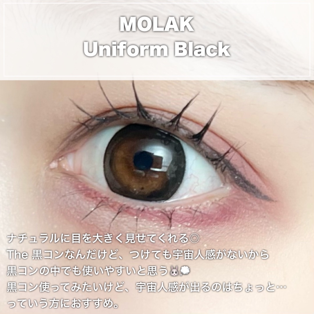 MOLAK 1day/MOLAK/ワンデー（１DAY）カラコンを使ったクチコミ（2枚目）