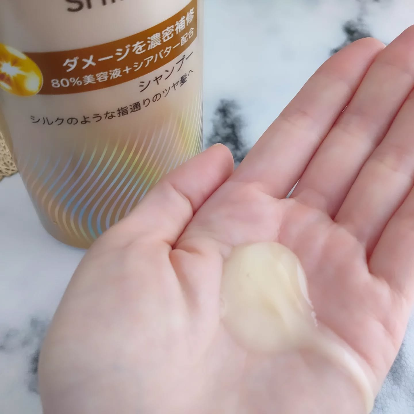 スーパーリッチシャイン ダメージリペア 補修シャンプー / 補修コンディショナー/LUX/市販シャンプーを使ったクチコミ（3枚目）