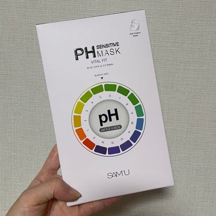 PHセンシティブマスク バイタルフィット/SAM'U/シートマスク・パックを使ったクチコミ(1枚目)