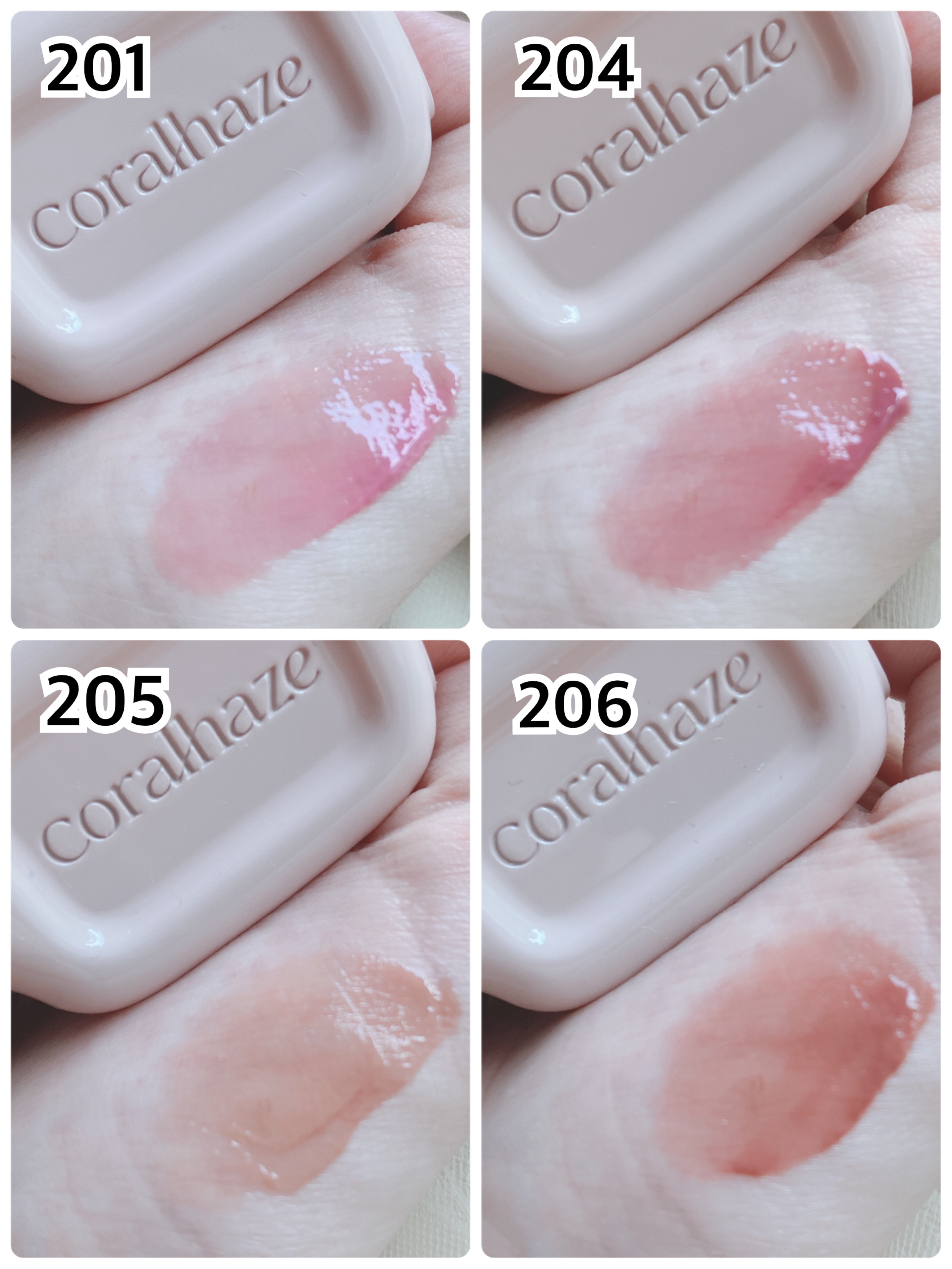 デュー ドロップ ティント/Coralhaze/リップティントを使ったクチコミ（3枚目）