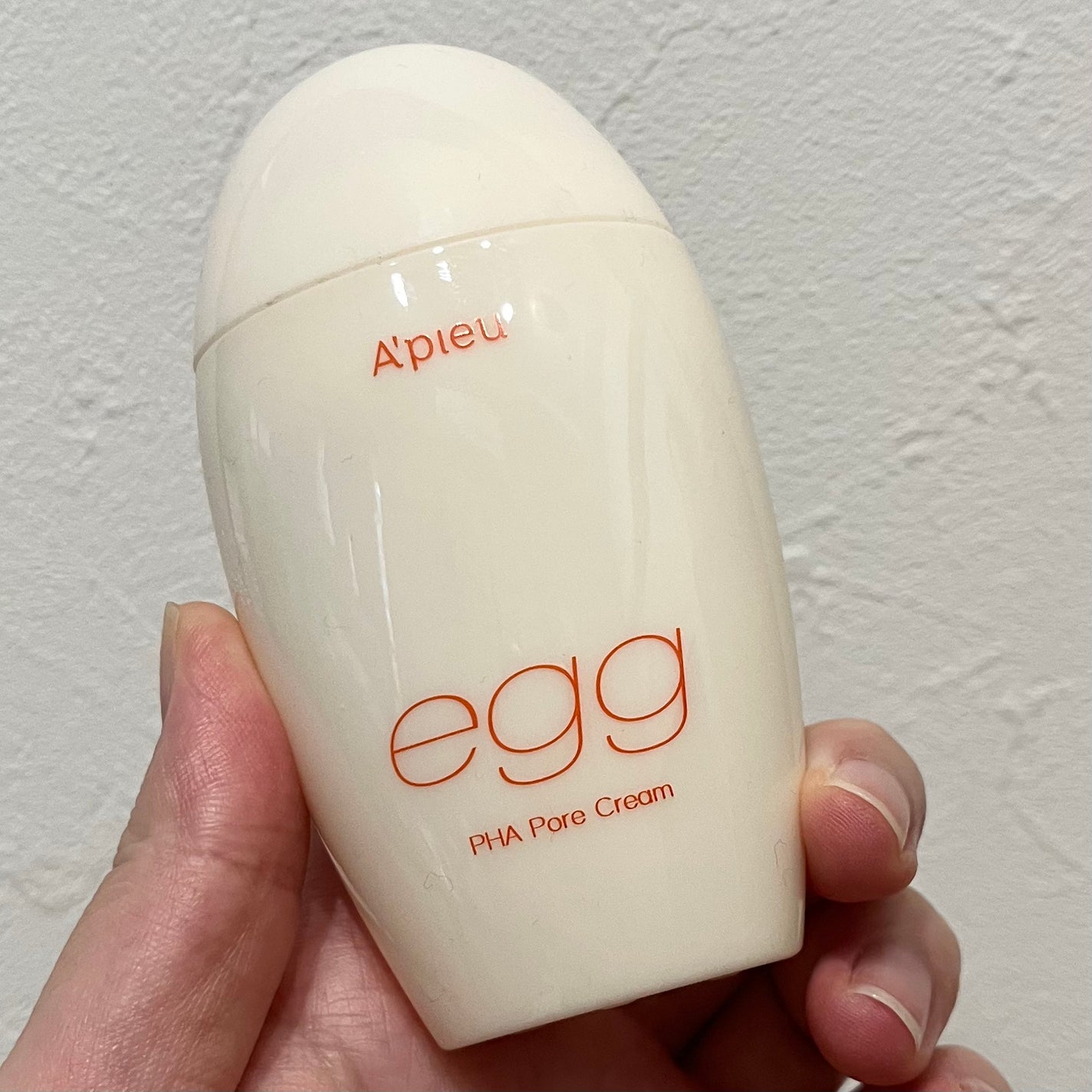 毛穴レスむき卵肌クリーム/A’pieu/フェイスクリームを使ったクチコミ(1枚目)