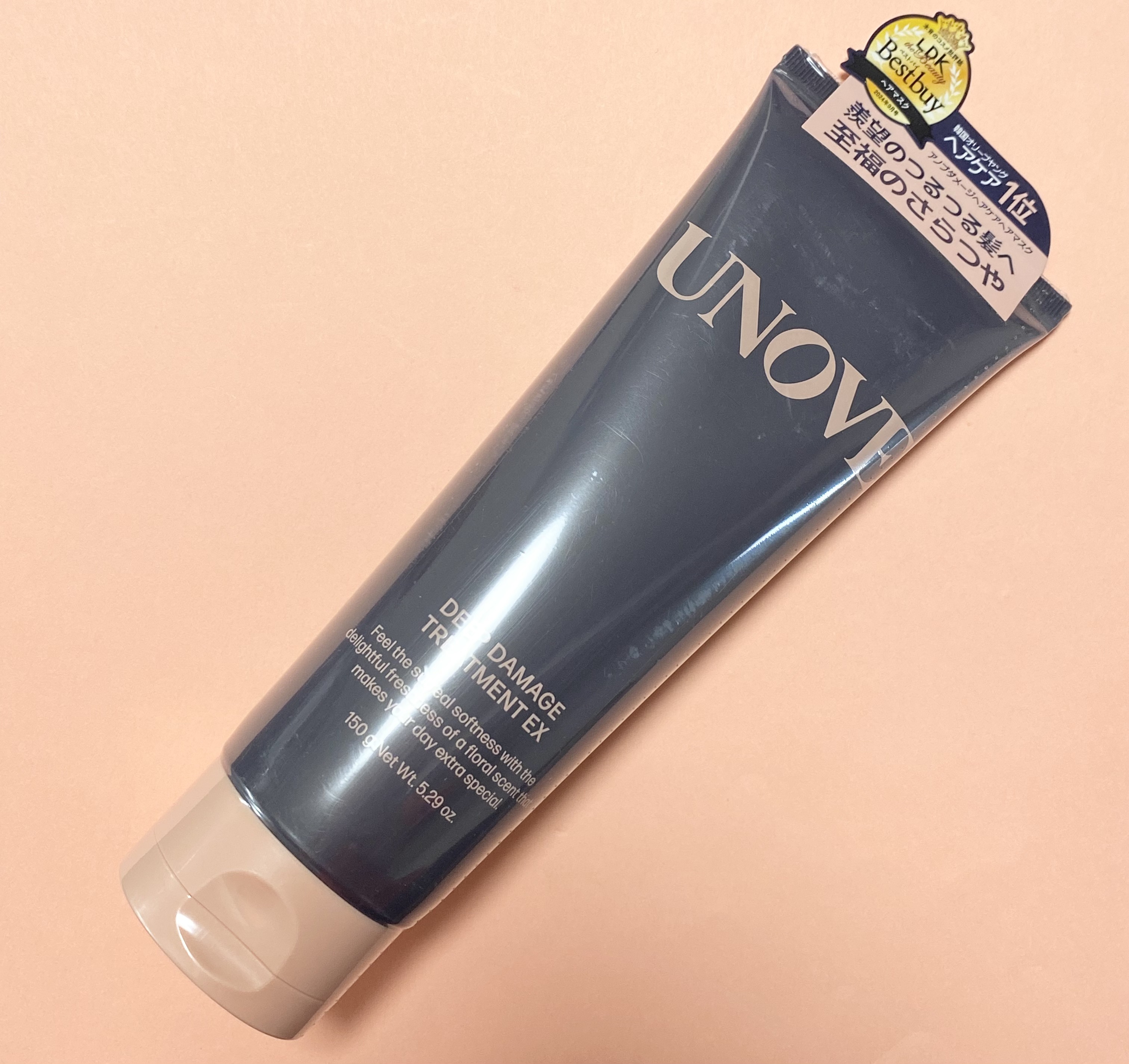 ディープダメージトリートメントEX/UNOVE/洗い流すヘアトリートメントを使ったクチコミ（1枚目）