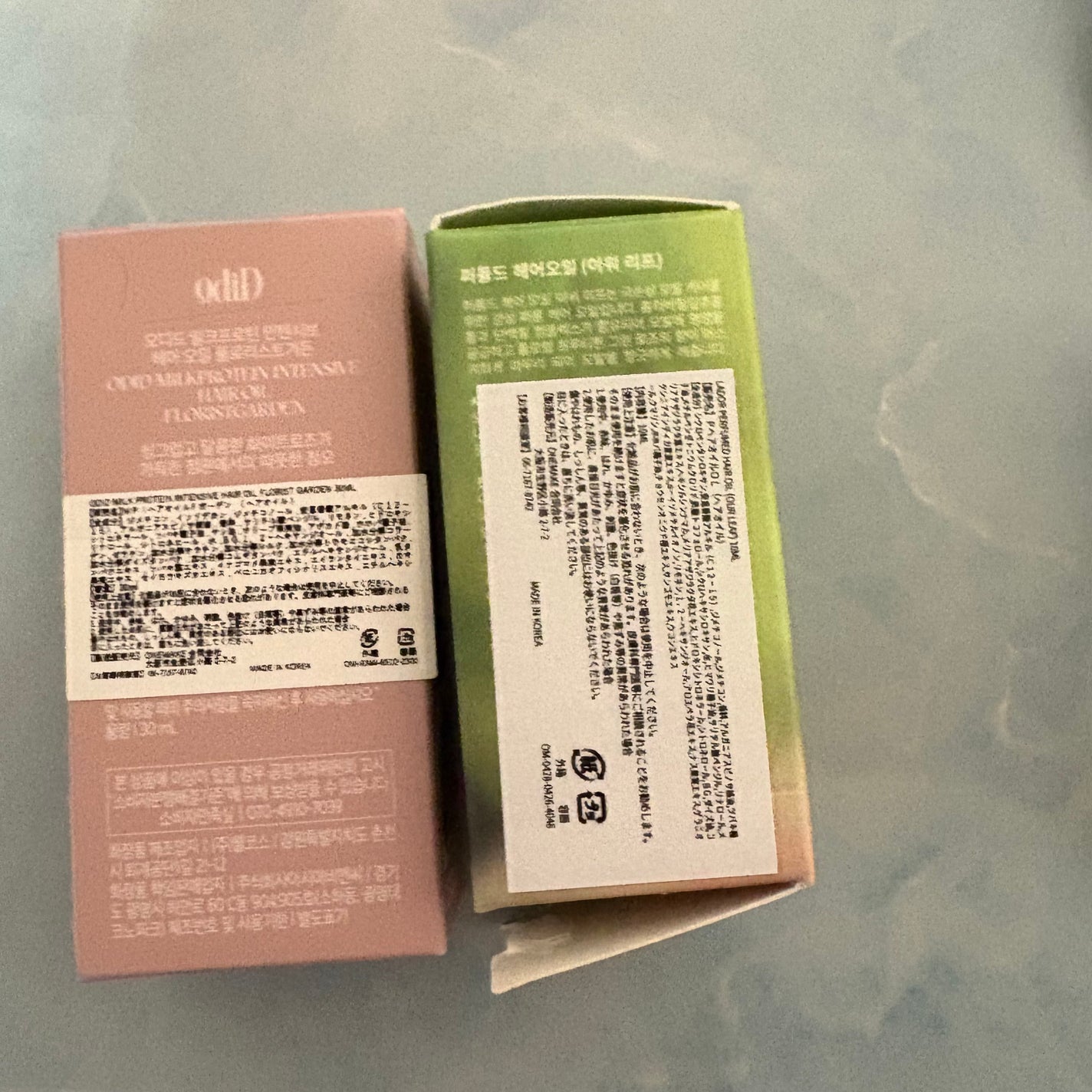 ミルクプロテインインテンシブヘアオイル/odiD/ヘアオイルを使ったクチコミ(2枚目)