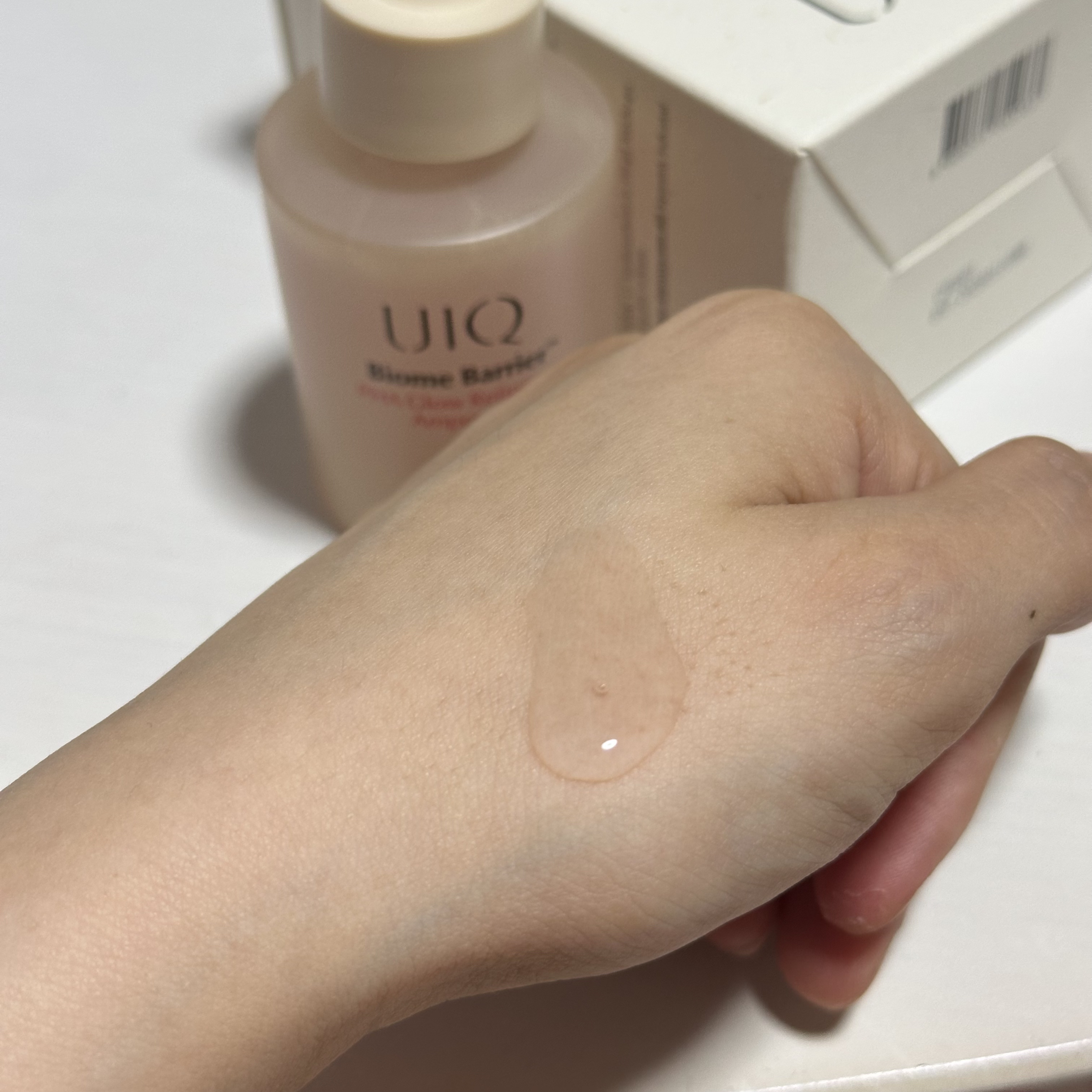 バイオームバリアPHAグローリファイニングアンプル/UIQ/美容液を使ったクチコミ（2枚目）