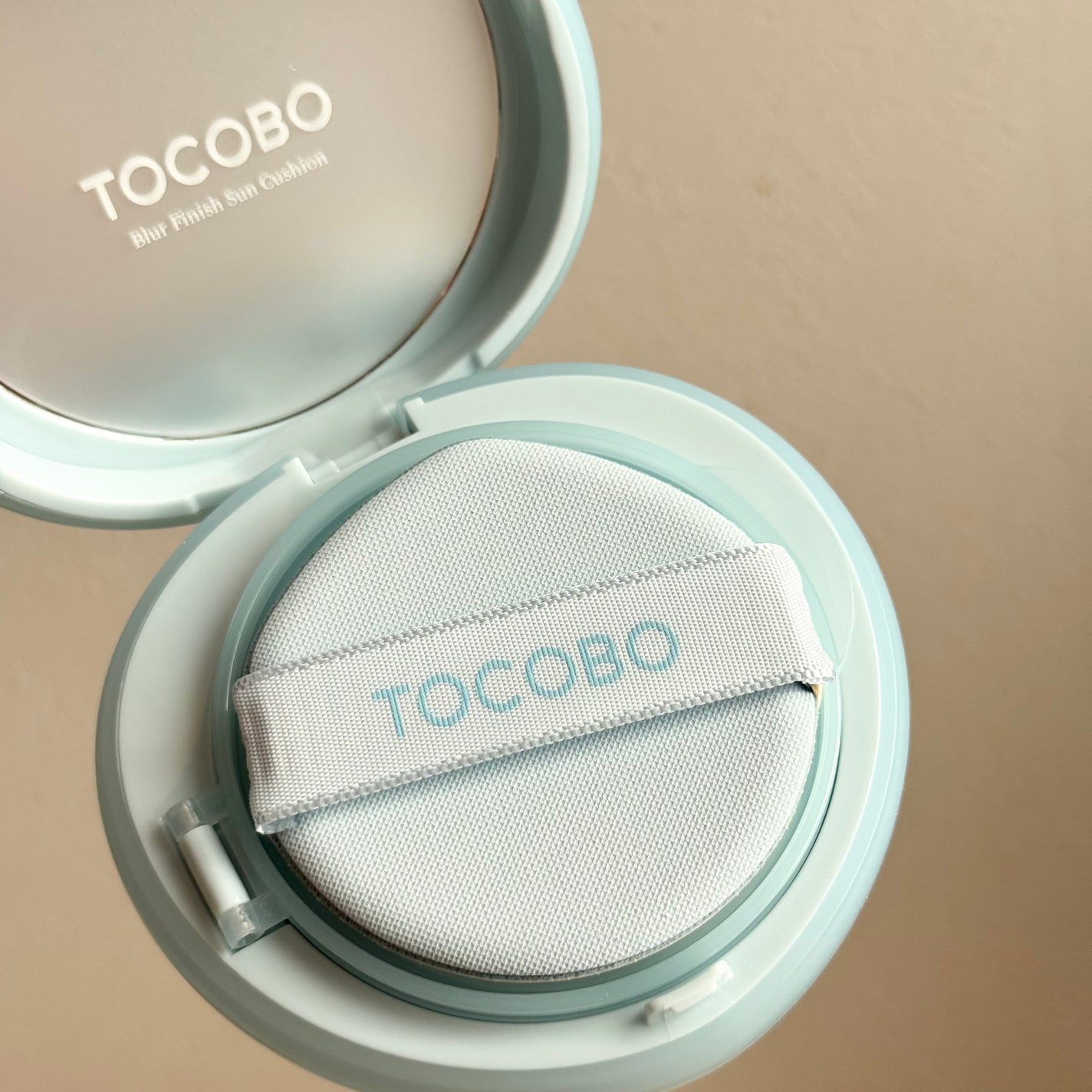 ブラーフィニッシュサンクッション/TOCOBO/日焼け止めパウダーを使ったクチコミ(2枚目)