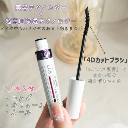 アンレーベル ラボ EX コンプリートマスカラBK/unlabel/マスカラを使ったクチコミ(2枚目)