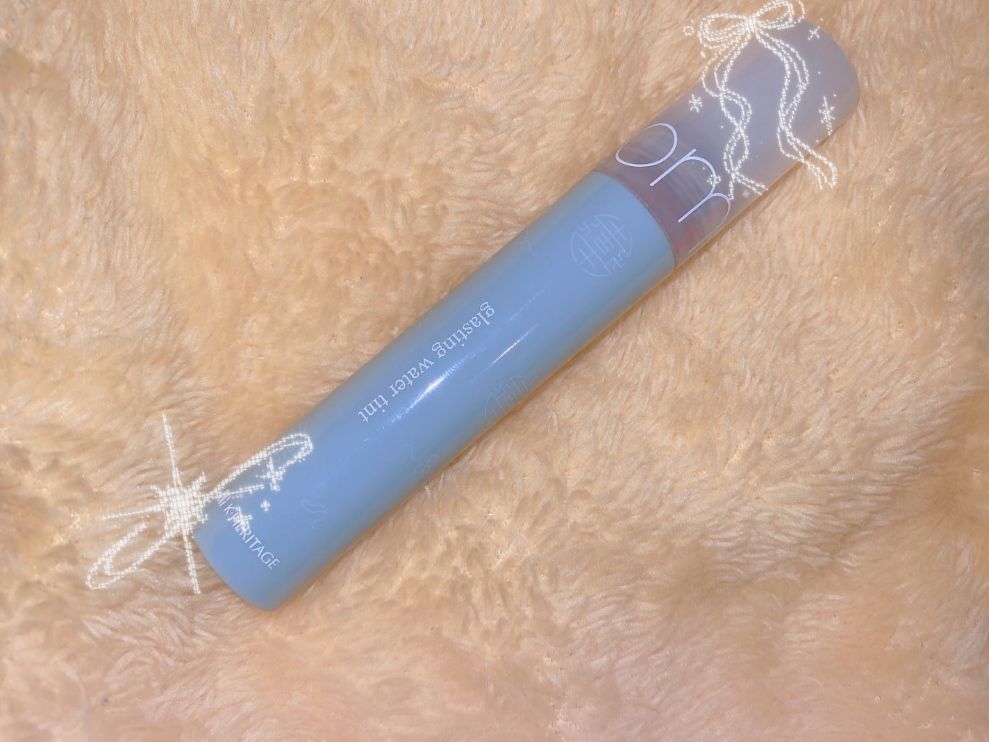 グラスティングウォーターティント 韓服エディション/rom&nd/リップティントを使ったクチコミ(1枚目)