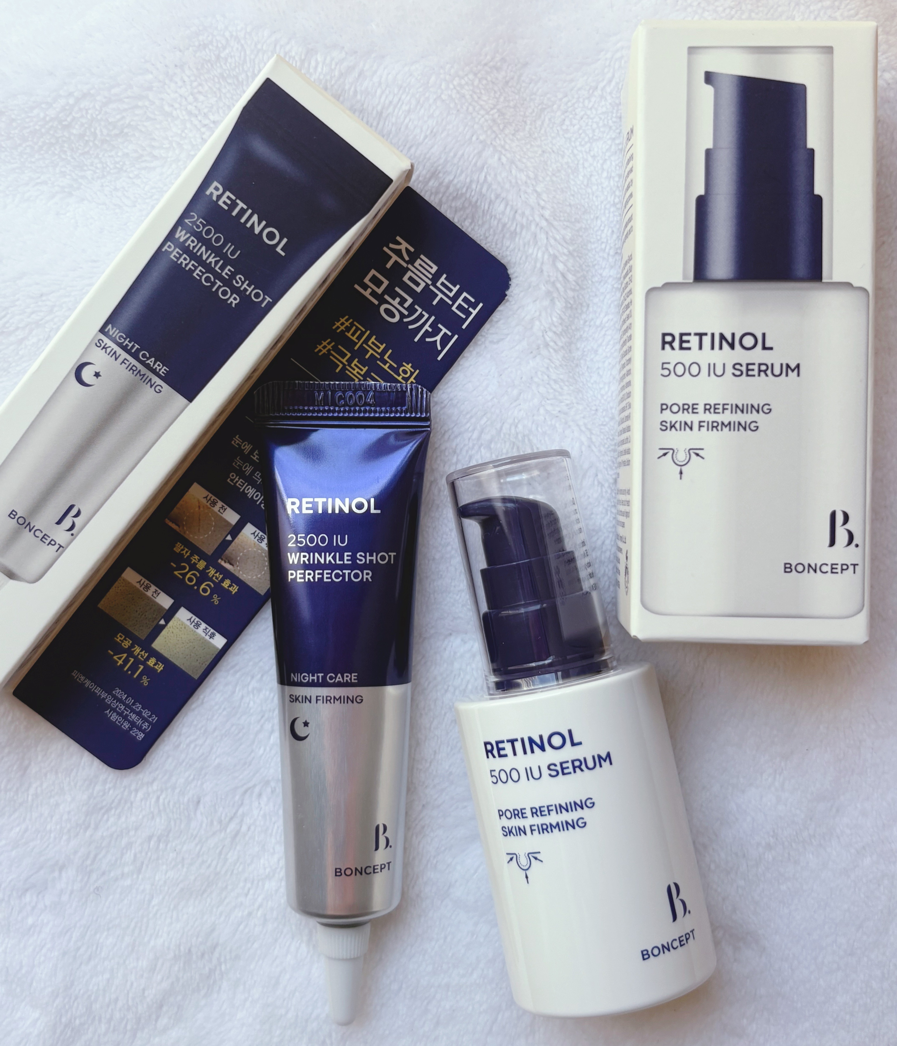 レチノール2500IUリンクルショットパーフェクター/BONCEPT/美容液を使ったクチコミ（2枚目）