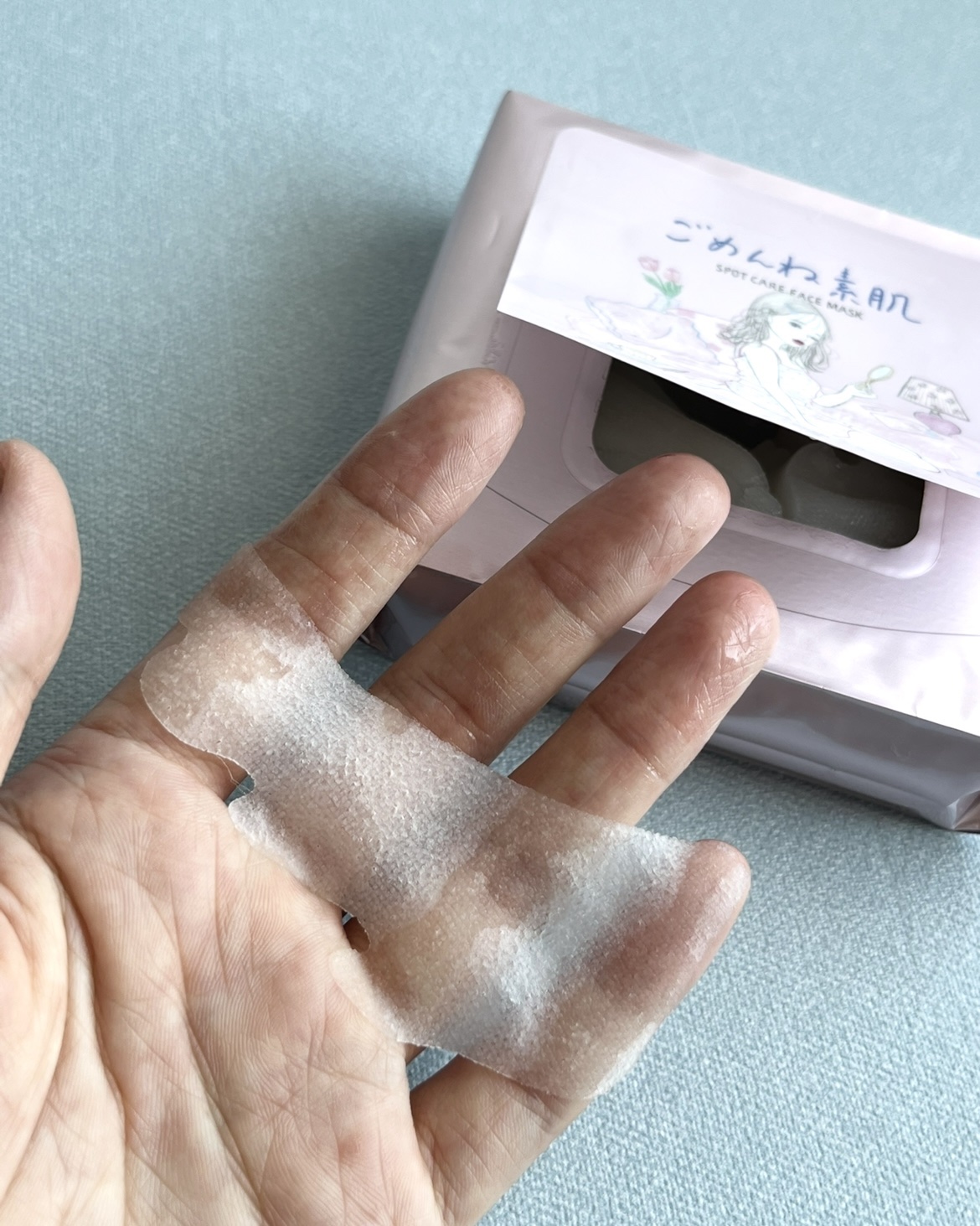 ごめんね素肌　スポットケアマスク/クリアターン/シートマスク・パックを使ったクチコミ（2枚目）