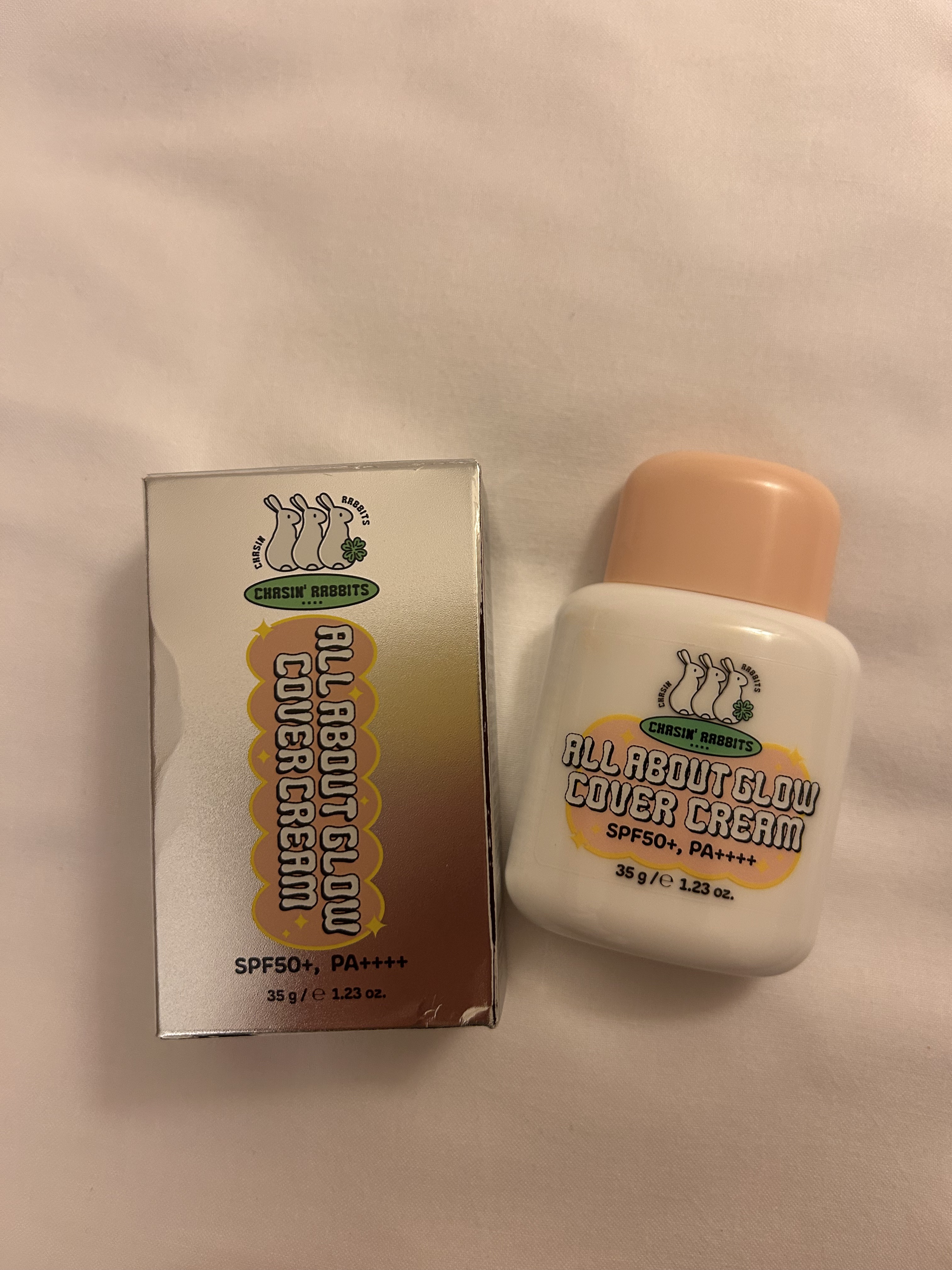 オールアバウトグロウカバークリーム/CHASIN'RABBITS/日焼け止めクリームを使ったクチコミ（1枚目）