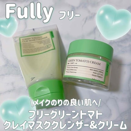 グリーントマトクレイマスククレンザー/FULLY/洗い流すパック・マスクを使ったクチコミ(1枚目)