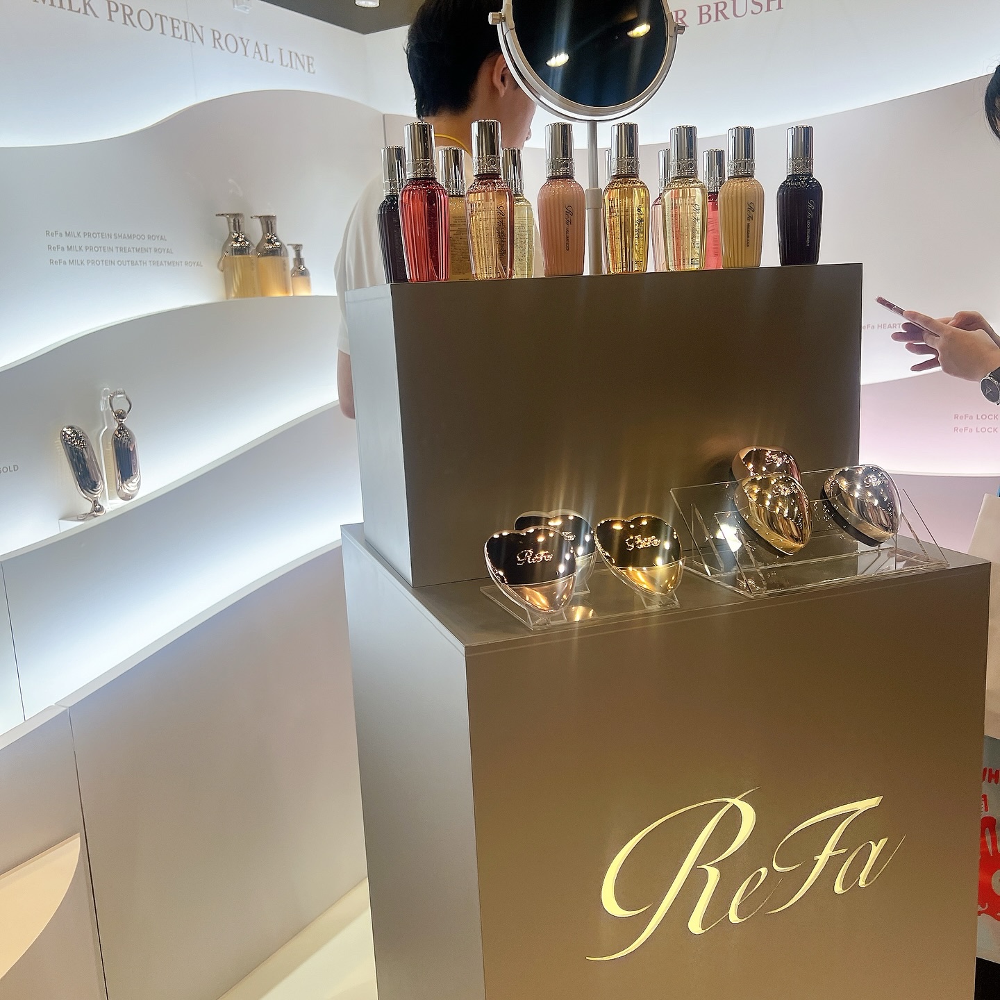 リファミルクプロテイン シャンプーロイヤル/トリートメント ロイヤル/ReFa/市販シャンプーを使ったクチコミ（2枚目）