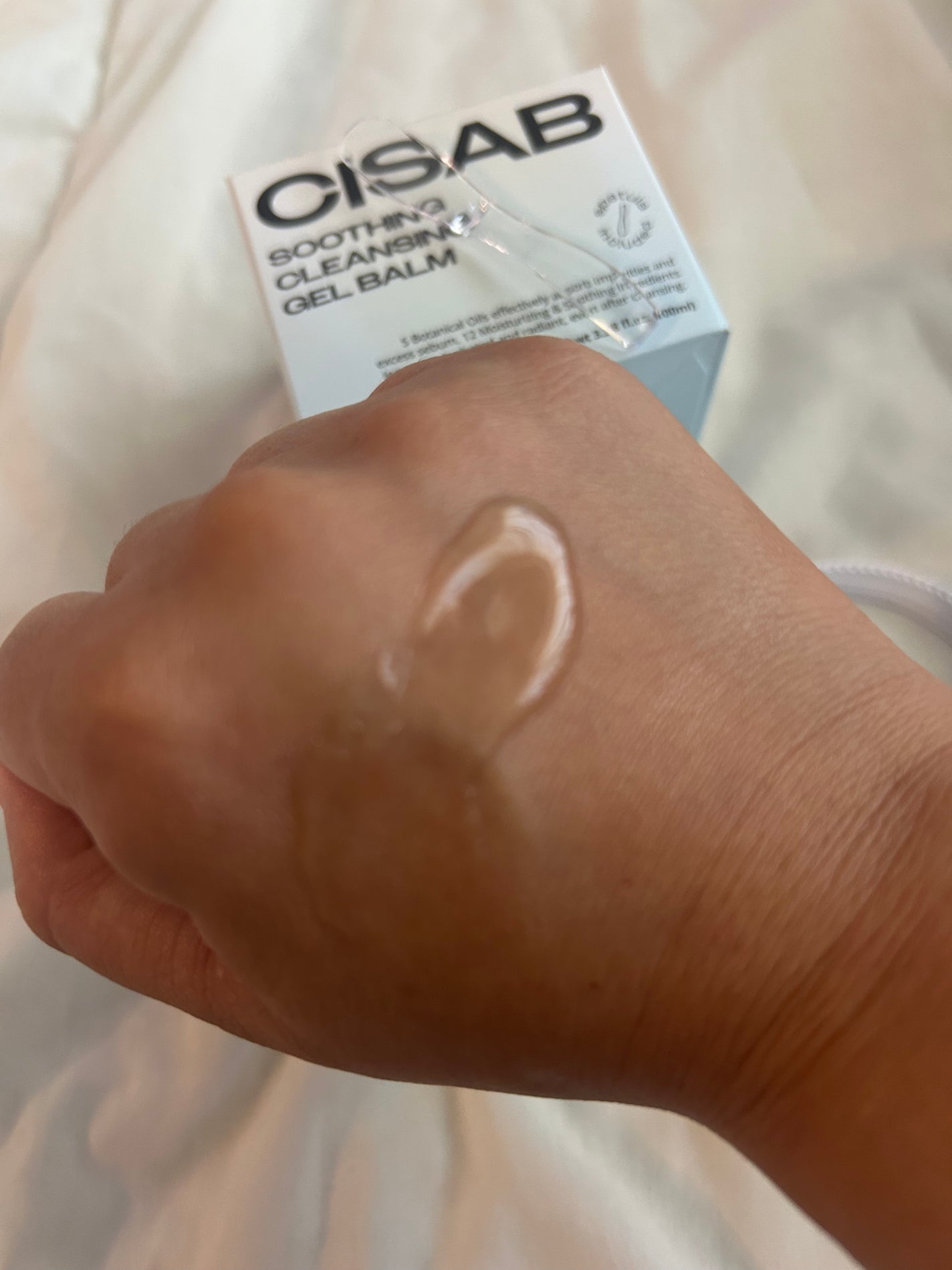 スージングクレンジングジェルバーム/CISAB/クレンジングジェルを使ったクチコミ(2枚目)