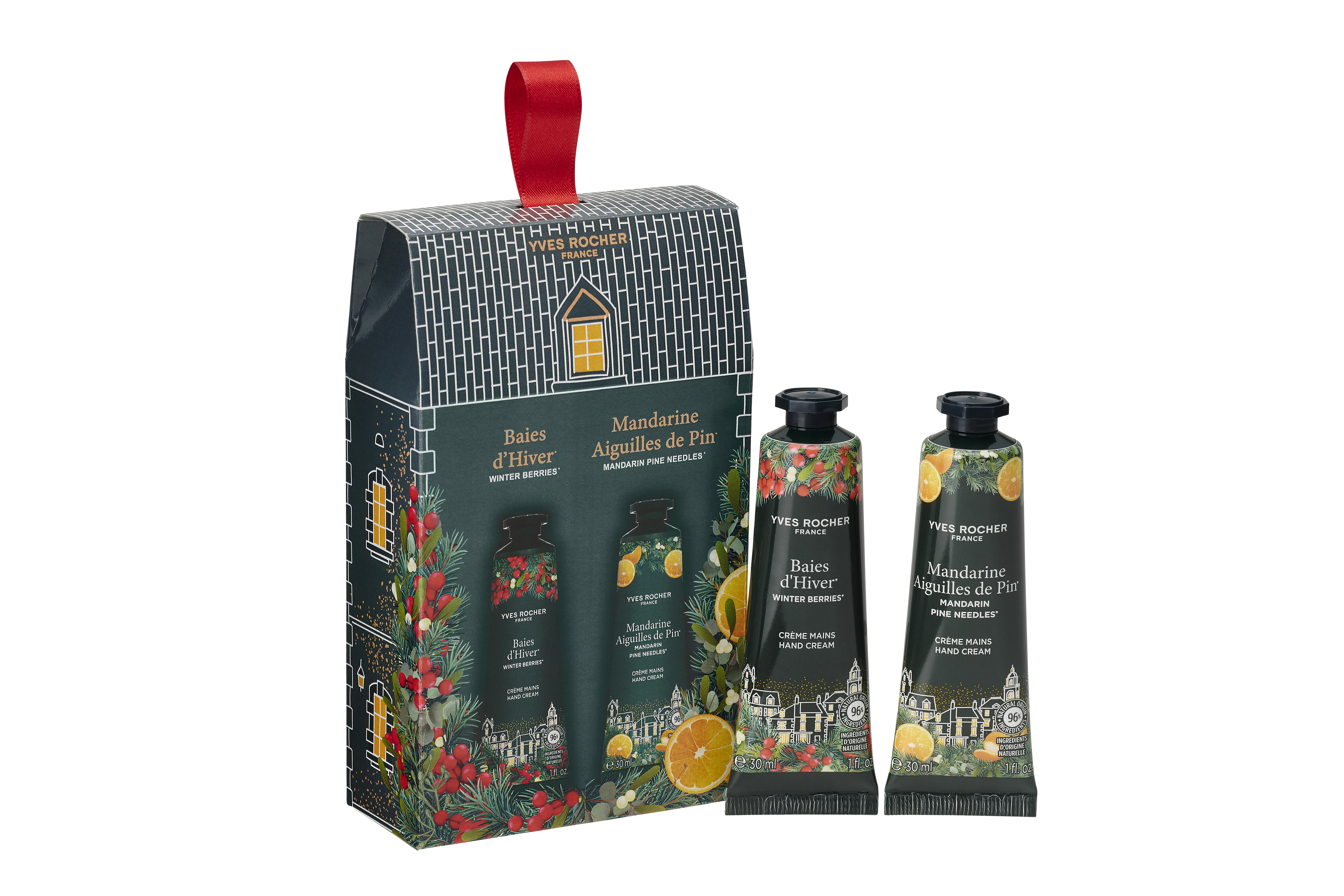 ウィンター・ベリー/マンダリン＆パインニードル ハンド2点キット / イヴ・ロシェ