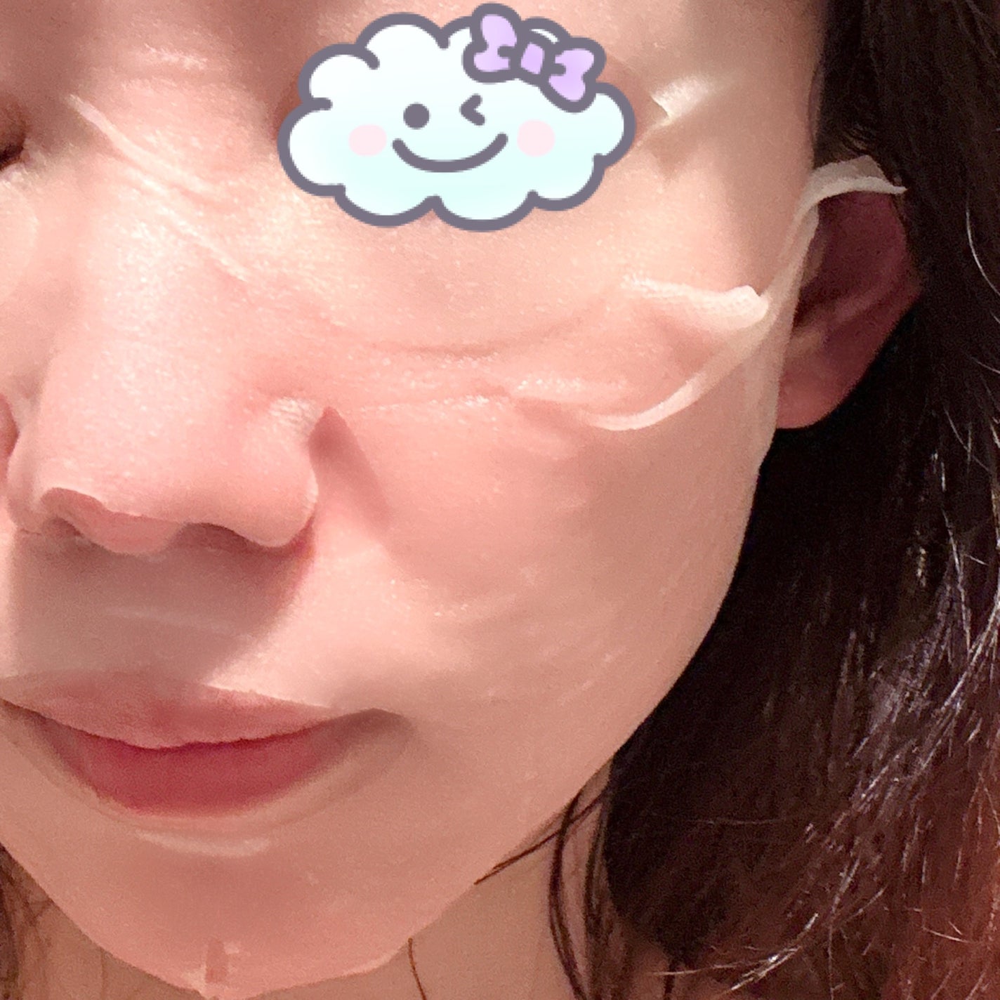 ごめんね素肌 いつのまにマスク/クリアターン/シートマスク・パックを使ったクチコミ(4枚目)