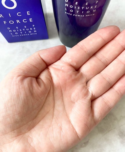 ディープモイスチュアローション/ライスフォース/化粧水を使ったクチコミ(3枚目)