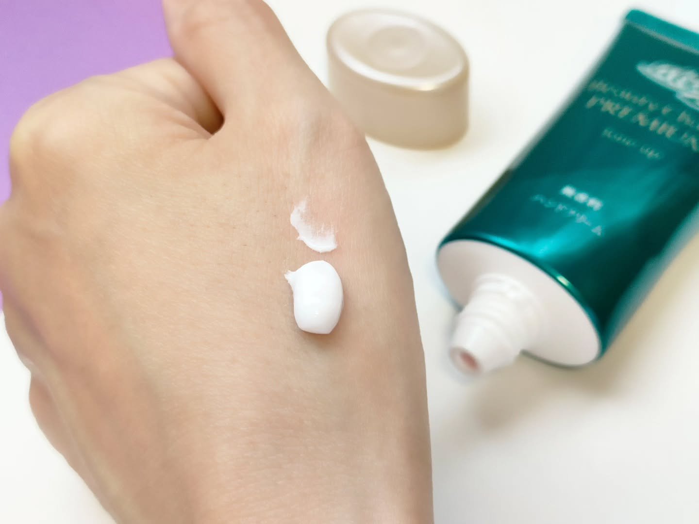 アトリックス ビューティーチャージプレミアム トーンアップ ハンドクリーム 無香料/アトリックス/ハンドクリームを使ったクチコミ（3枚目）