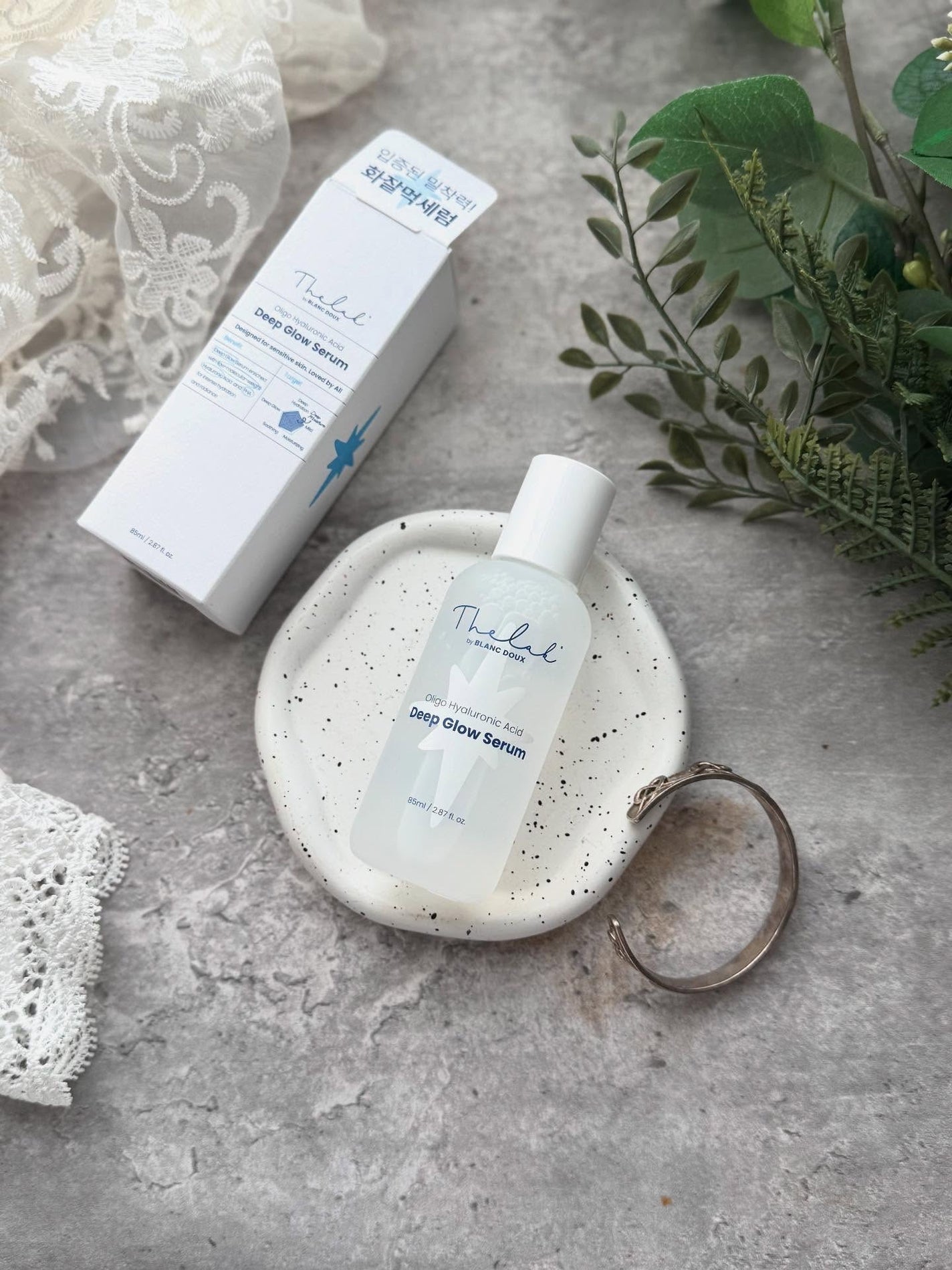 水分ディープグローセラム/THE LAB by blanc doux(ザラボバイブランドゥ)/ブースター・導入液を使ったクチコミ(2枚目)