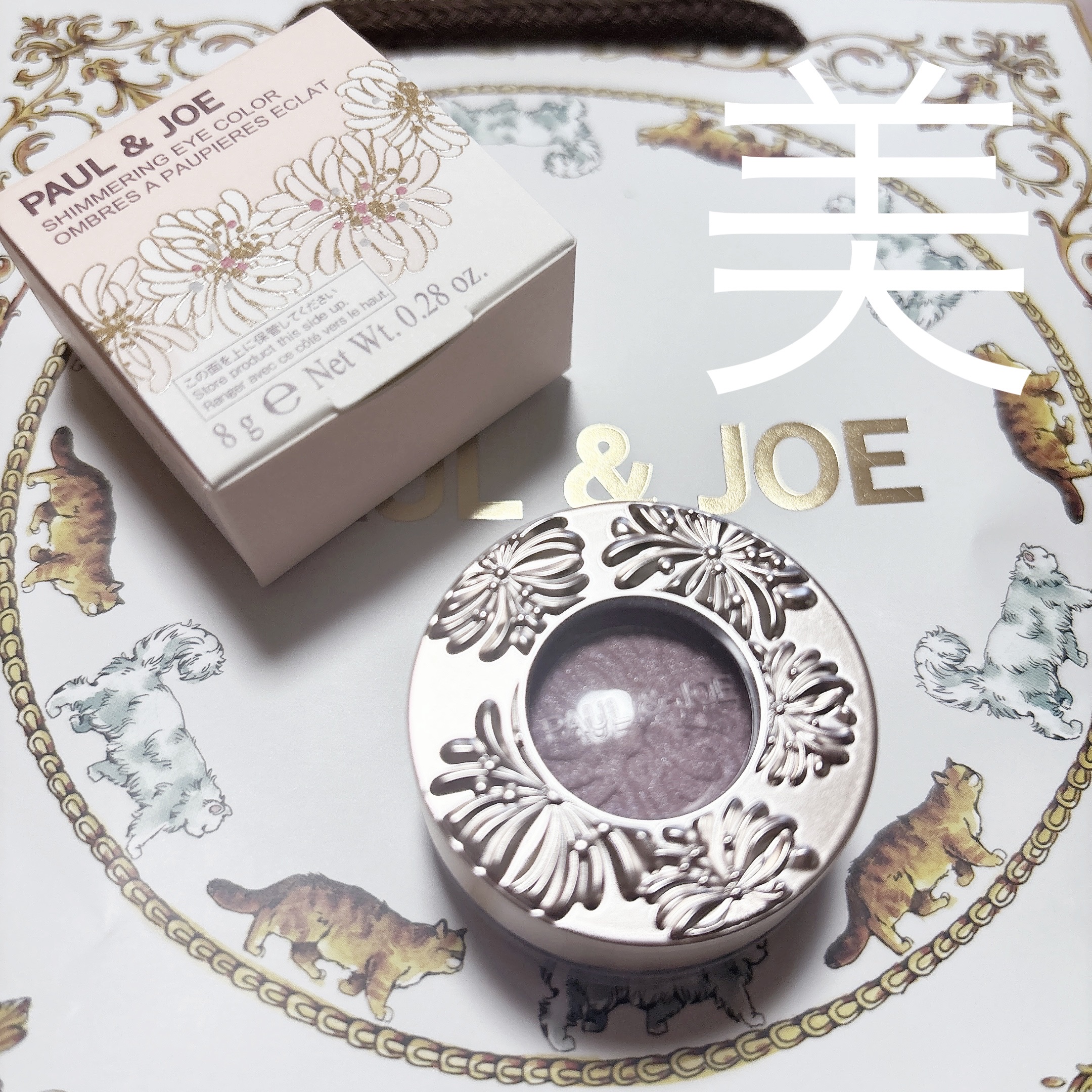 ポール & ジョー シマリング アイカラー/PAUL & JOE BEAUTE/単色アイシャドウを使ったクチコミ（1枚目）