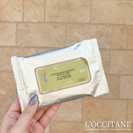 ヴァーベナ アイシータオレッツ/L'OCCITANE/ボディシートを使ったクチコミ(1枚目)